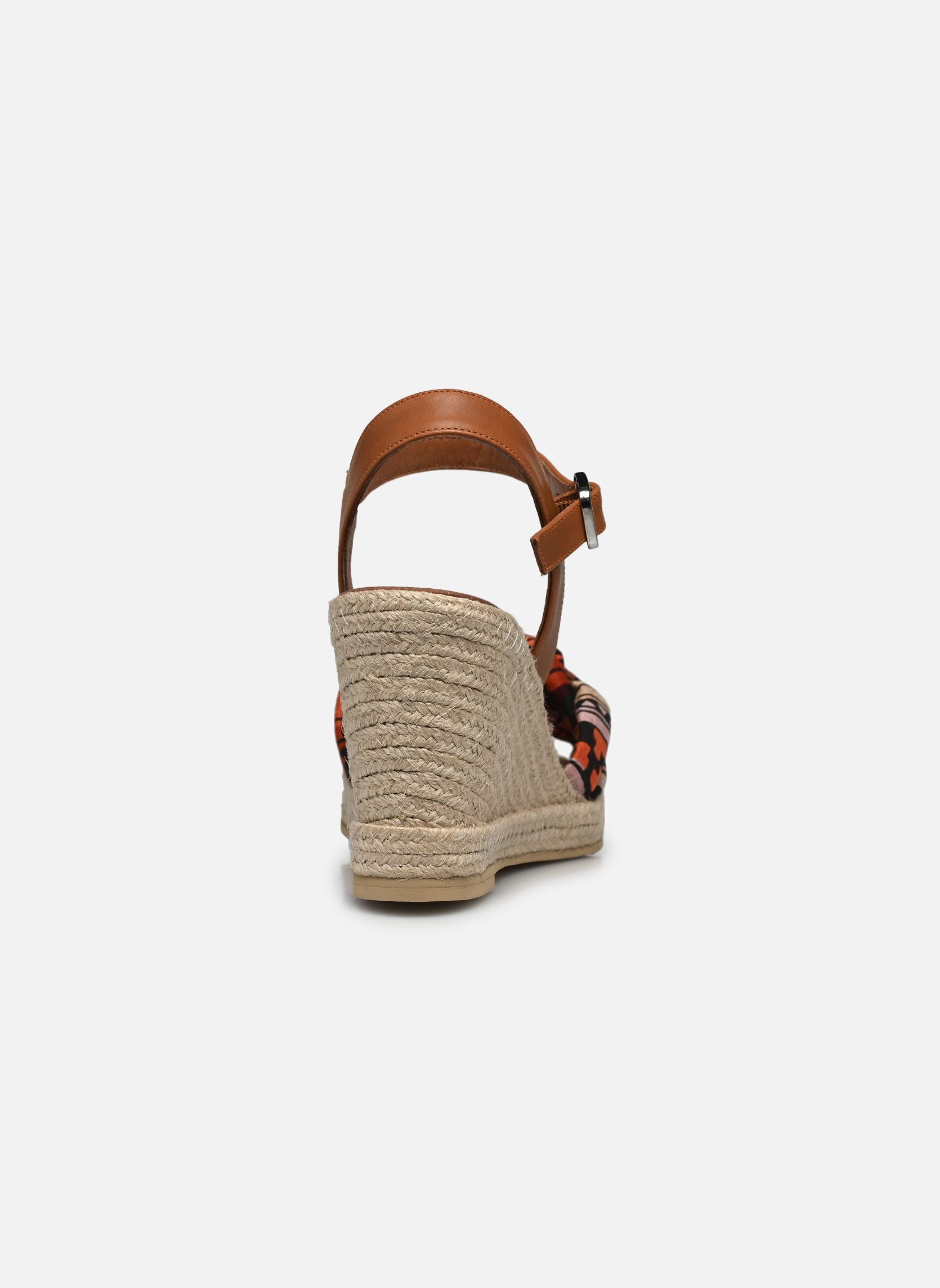 Keil- und Plateau-Espadrilles Barcelona damen mehrfarbig Mon Soulier Keil- und Plateau-Espadrilles Barcelona damen mehrfarbig ARANCIO