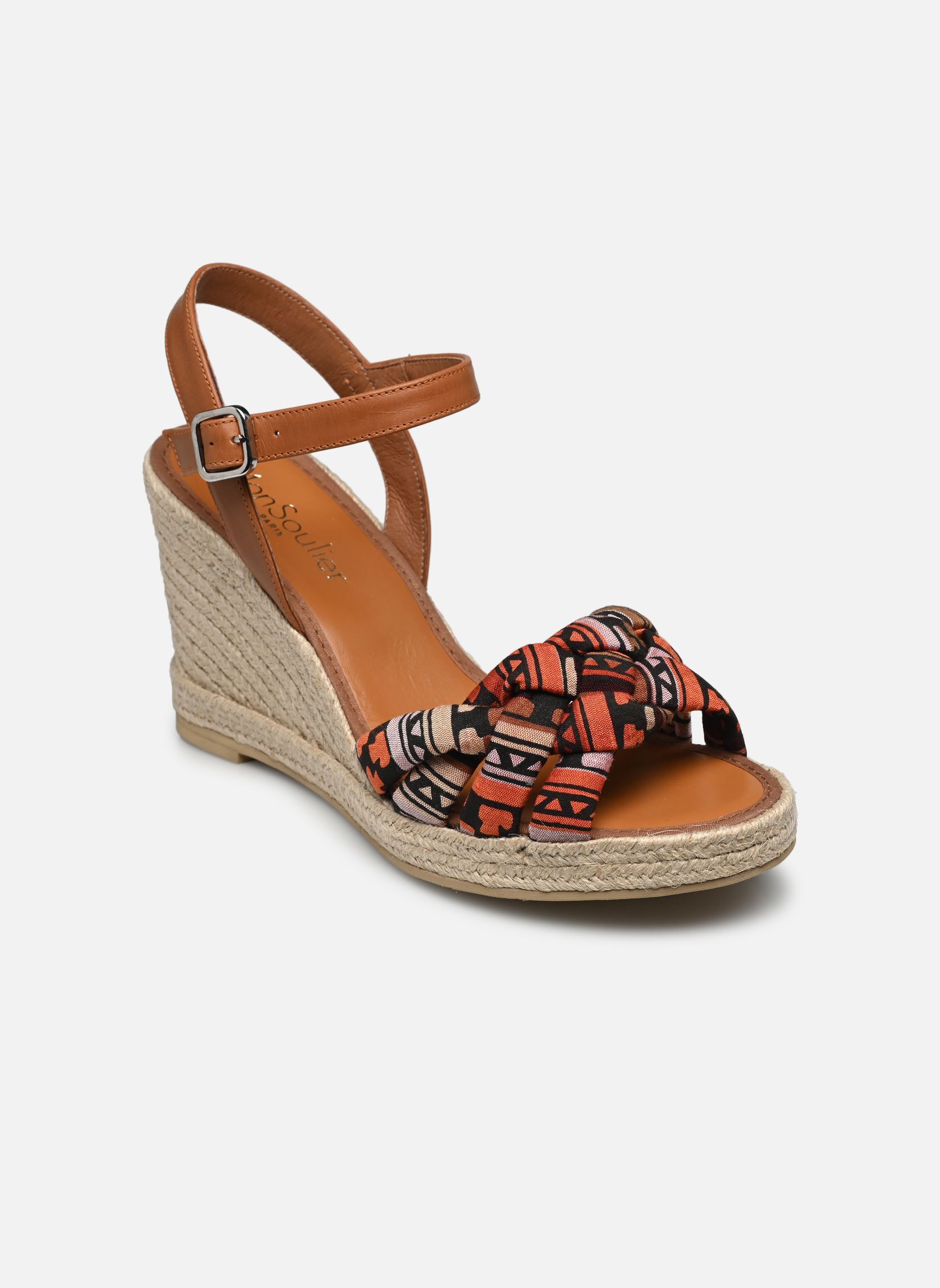Keil- und Plateau-Espadrilles Barcelona damen mehrfarbig Mon Soulier Keil- und Plateau-Espadrilles Barcelona damen mehrfarbig ARANCIO