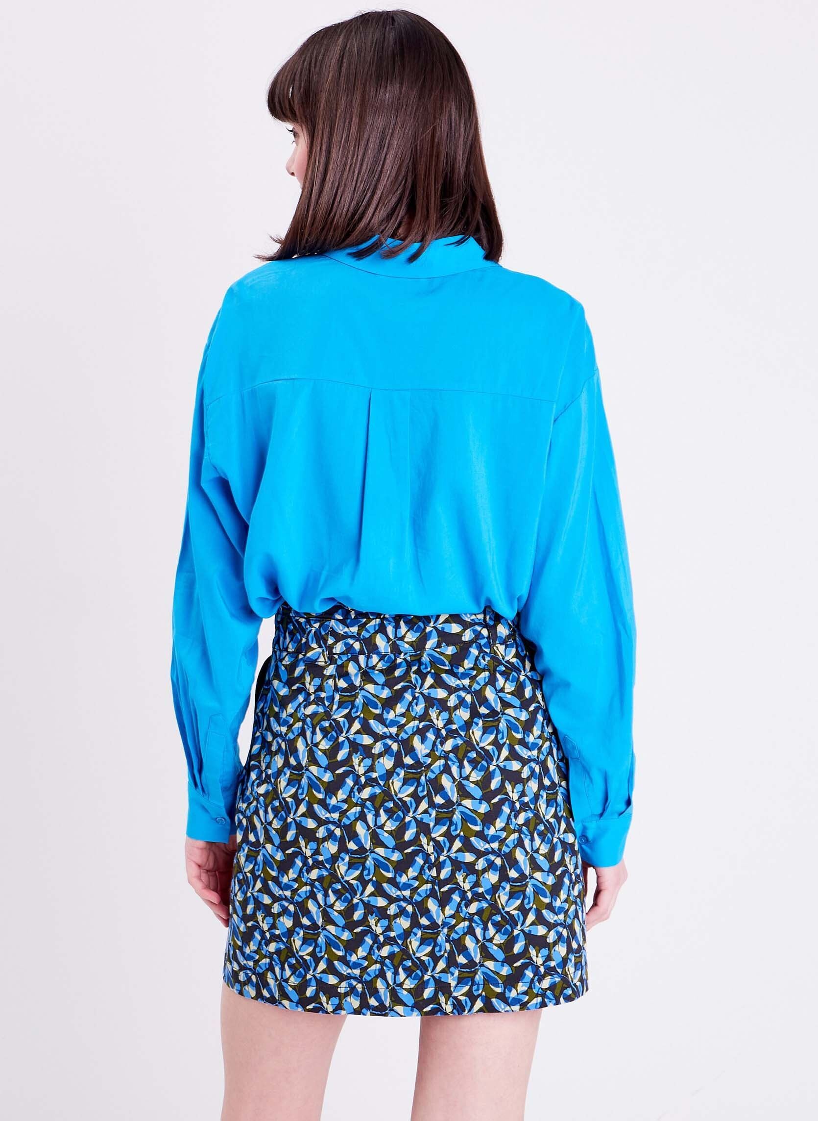 Blouses CHESURVOIL femme bleu Cache Cache Blouses CHESURVOIL femme bleu BLUE ASTER