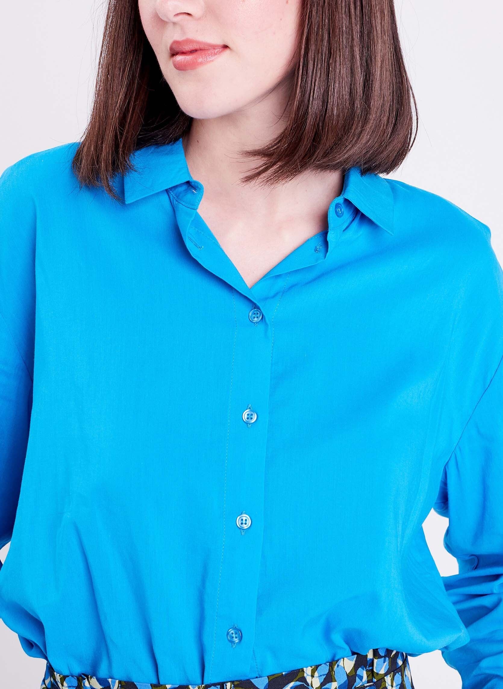 Blouses CHESURVOIL femme bleu Cache Cache Blouses CHESURVOIL femme bleu BLUE ASTER