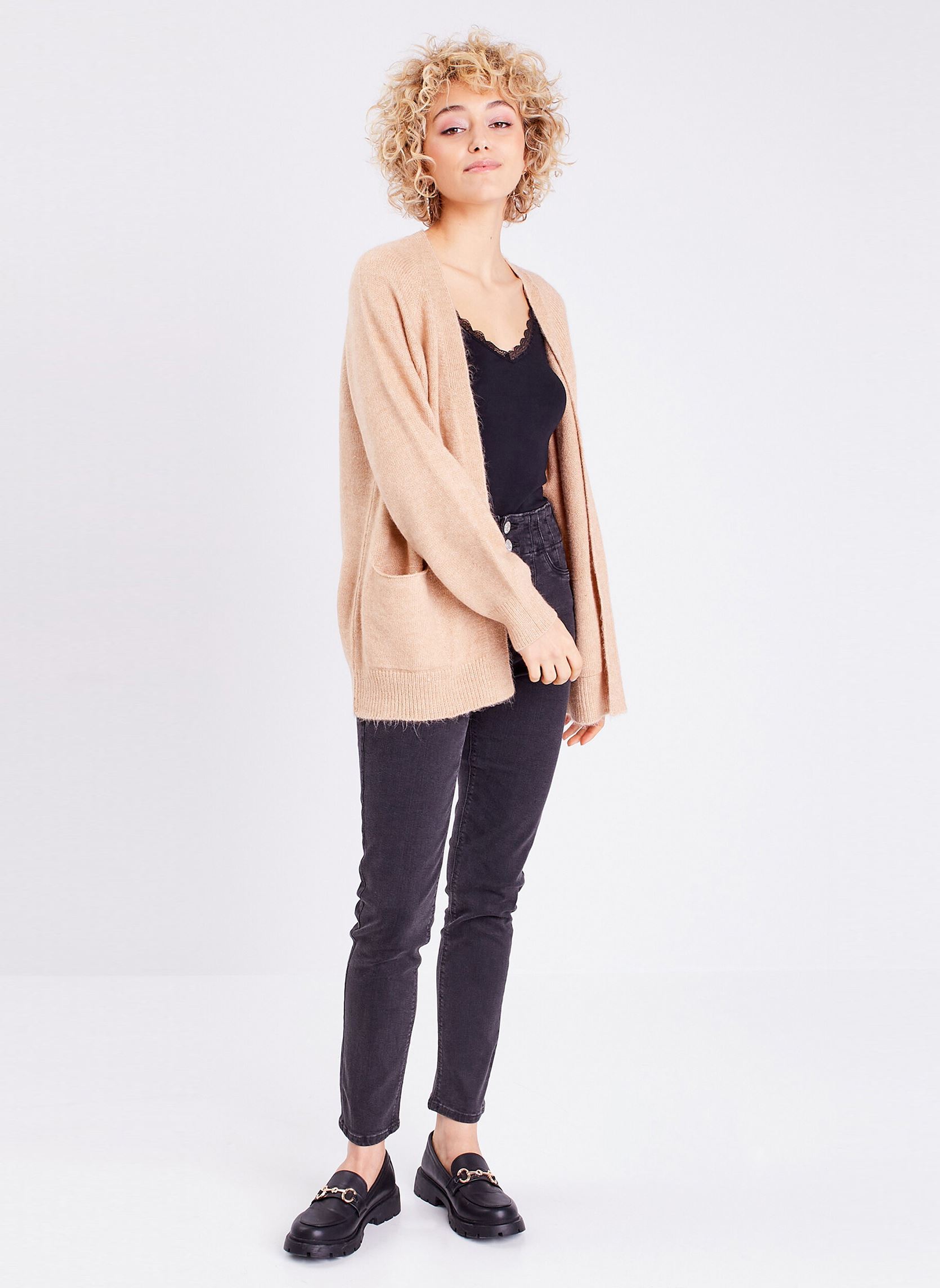 Vesten GILONPOCHE dames beige Cache Cache Vesten GILONPOCHE dames beige DOESKIN