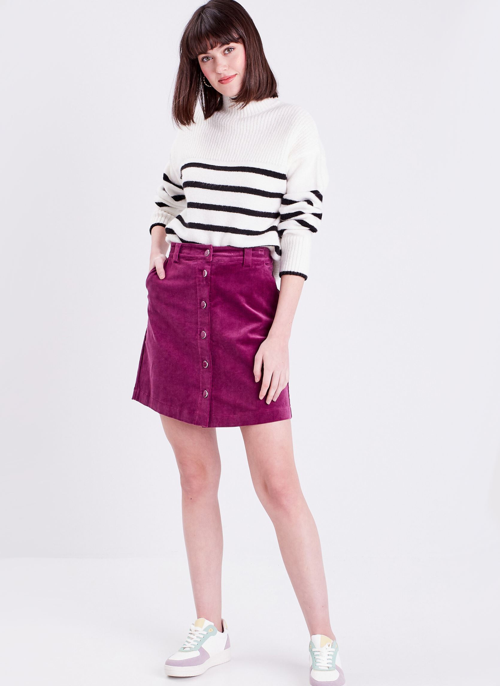 Pulls CITYMARINP femme blanc Cache Cache Pulls CITYMARINP femme blanc CLOUD DANCER