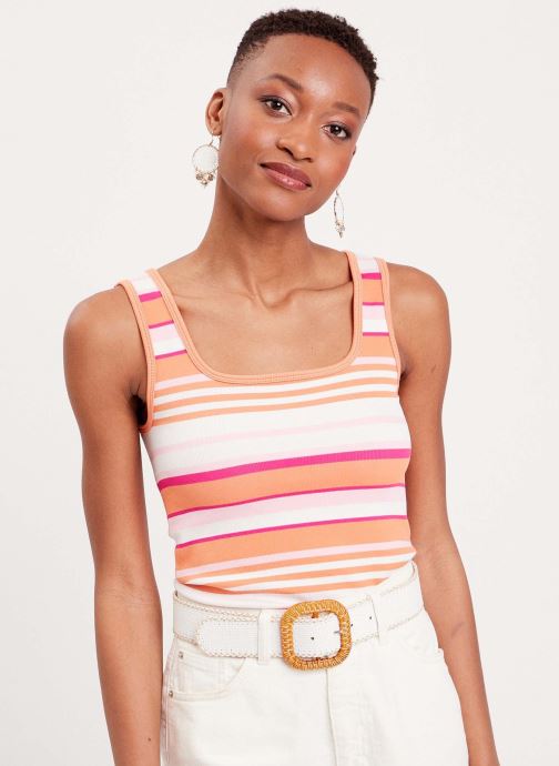 Cache Cache Tops TDSEAMRAY femme orange