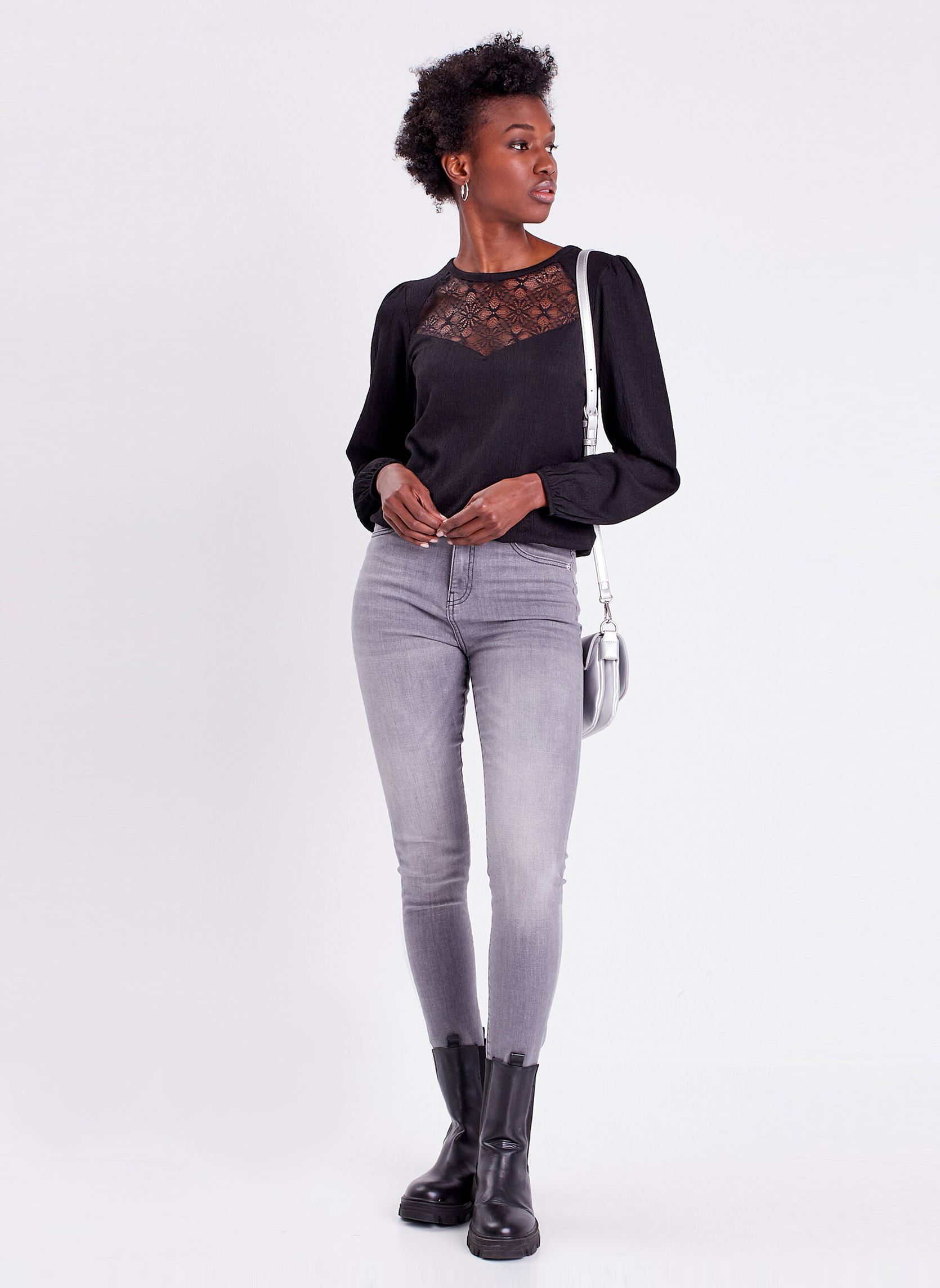 Chemises LBLOUKAN femme noir Cache Cache Chemises LBLOUKAN femme noir JET BLACK