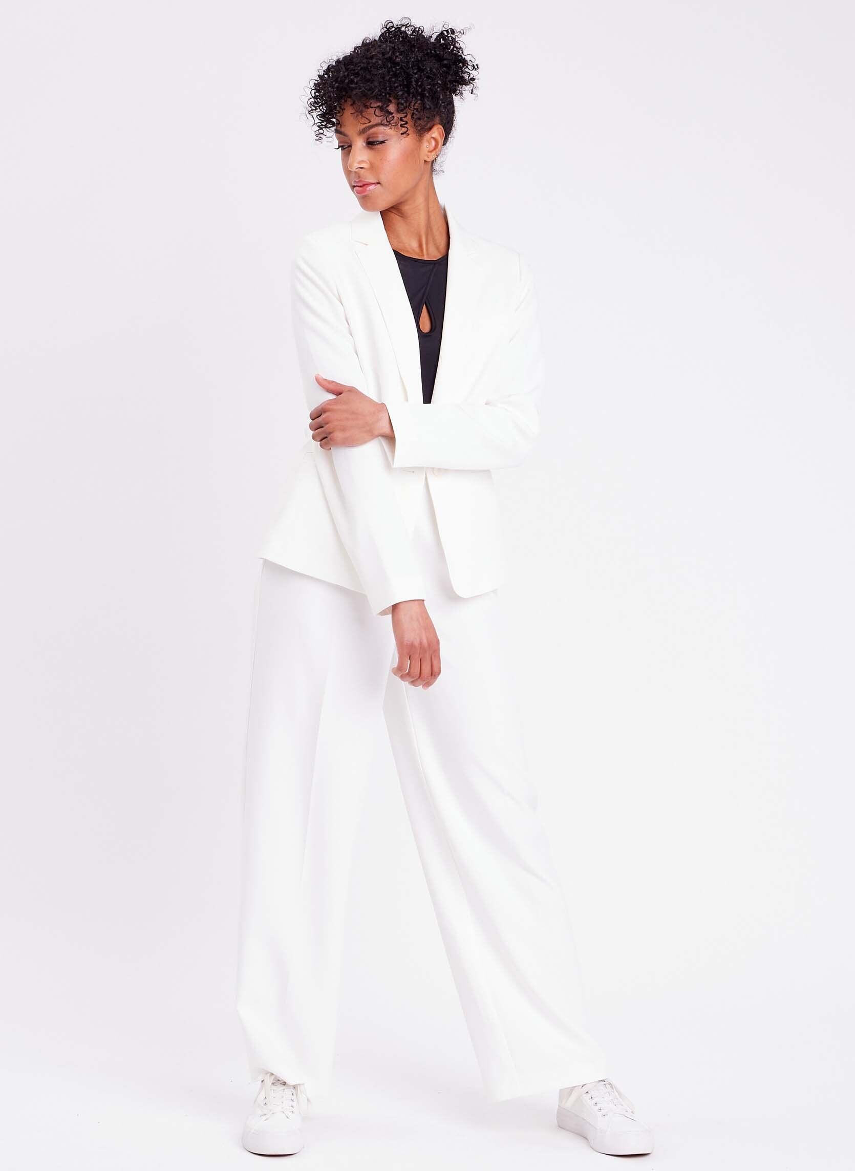 Jacketts / Sakkos BLAZCITPREP damen weiß Cache Cache Jacketts / Sakkos BLAZCITPREP damen weiß CLOUD DANCER
