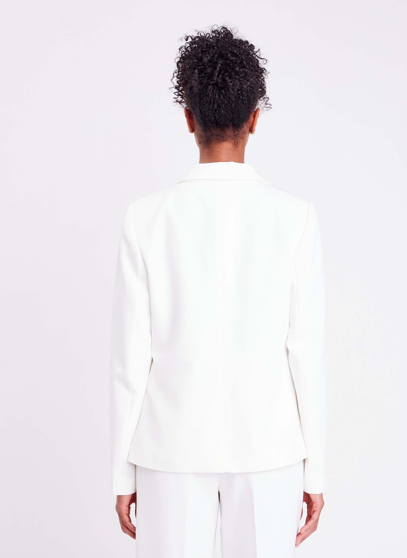 Jacketts / Sakkos BLAZCITPREP damen weiß Cache Cache Jacketts / Sakkos BLAZCITPREP damen weiß CLOUD DANCER