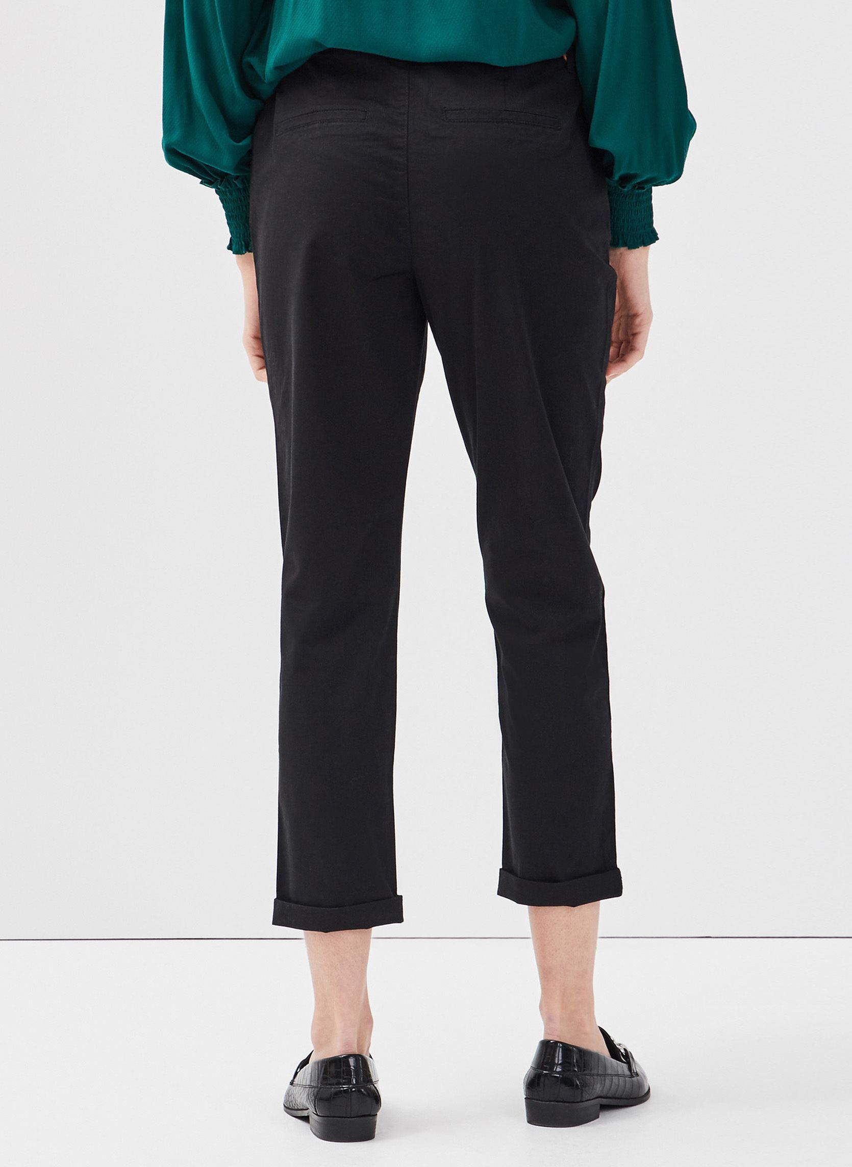 Pantalons droit CHINO-SICO femme noir Cache Cache Pantalons droit CHINO-SICO femme noir Jet black