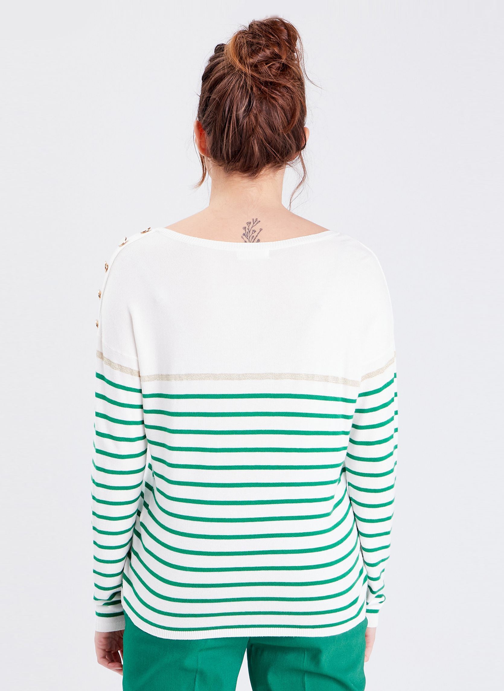 Pulls EPAUBOUT femme vert Cache Cache Pulls EPAUBOUT femme vert JOLLY GREEN