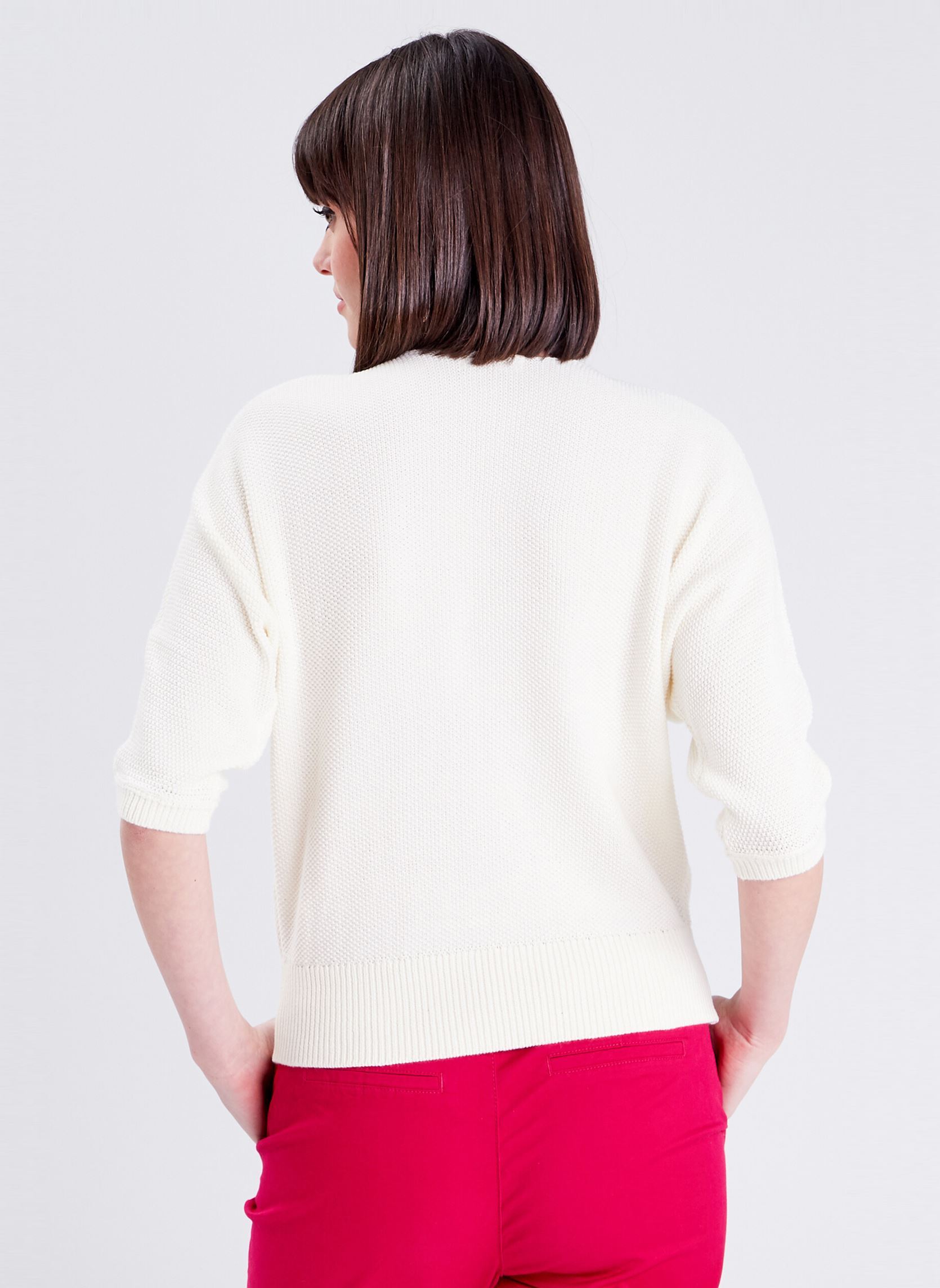 Pullover CHAUVRIZNEW damen weiß Cache Cache Pullover CHAUVRIZNEW damen weiß CLOUD DANCER