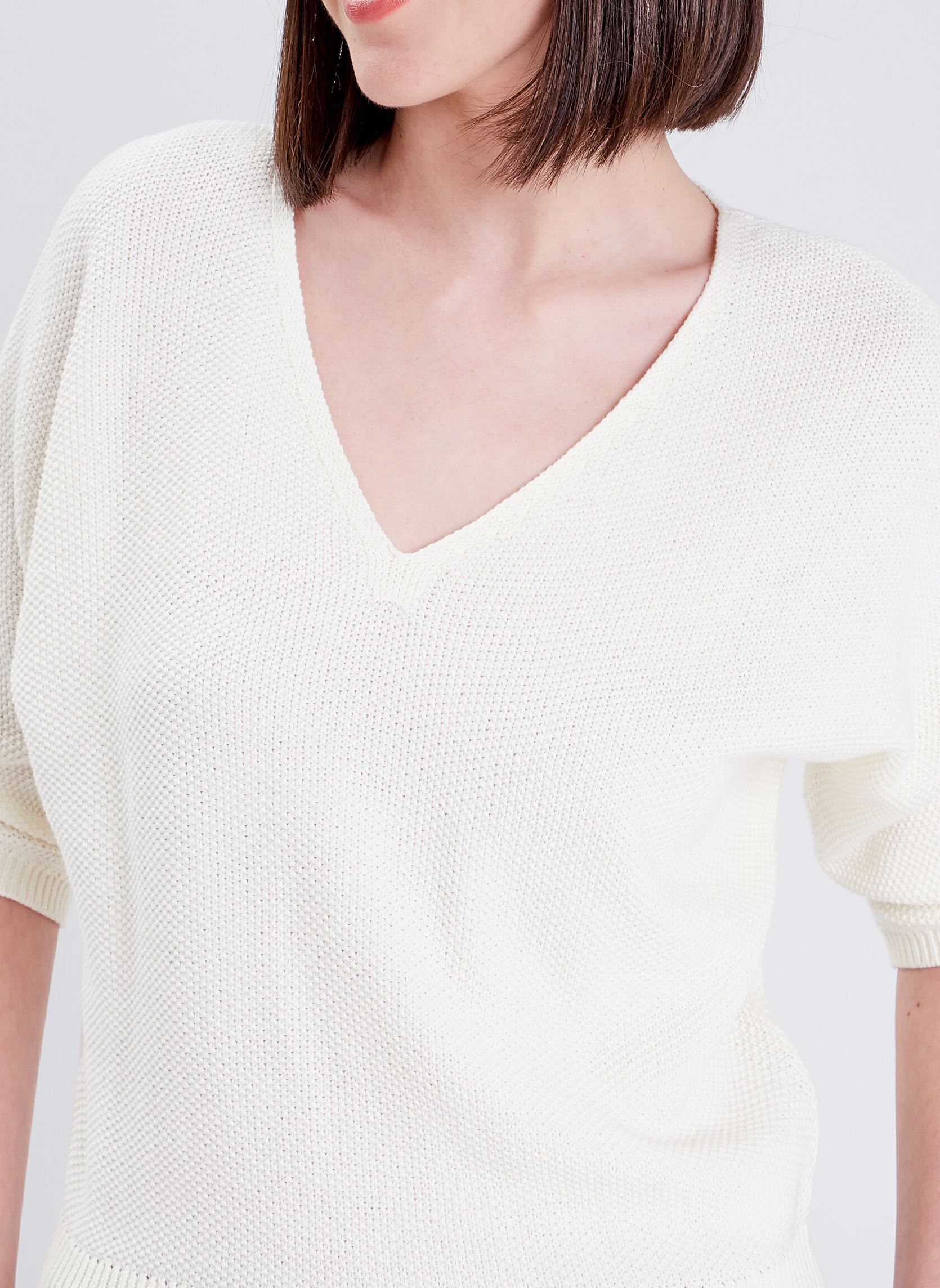 Pullover CHAUVRIZNEW damen weiß Cache Cache Pullover CHAUVRIZNEW damen weiß CLOUD DANCER