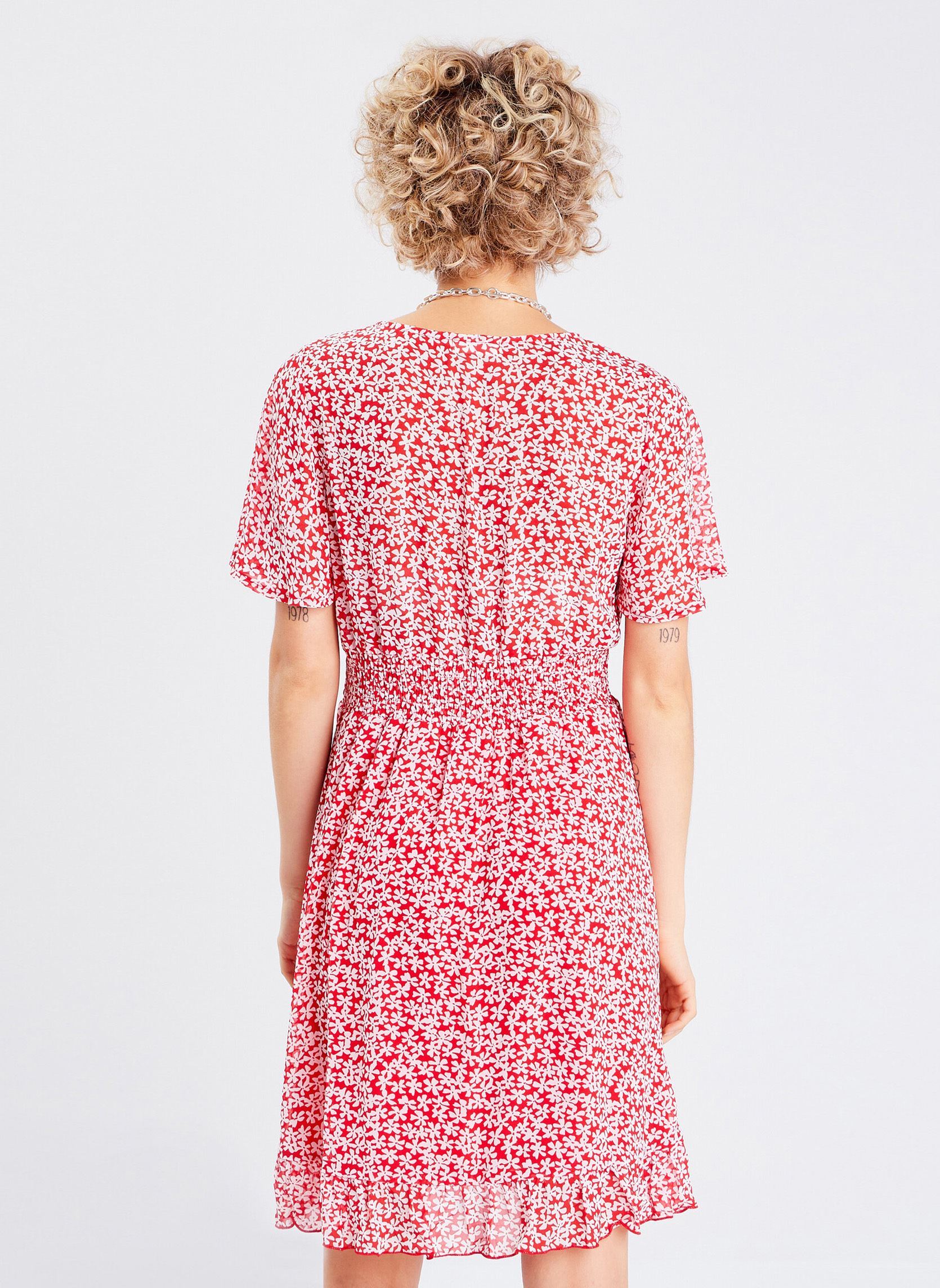 Jurken ROSMOCUTE dames rood Cache Cache Jurken ROSMOCUTE dames rood BI-FLORIVIERA-R