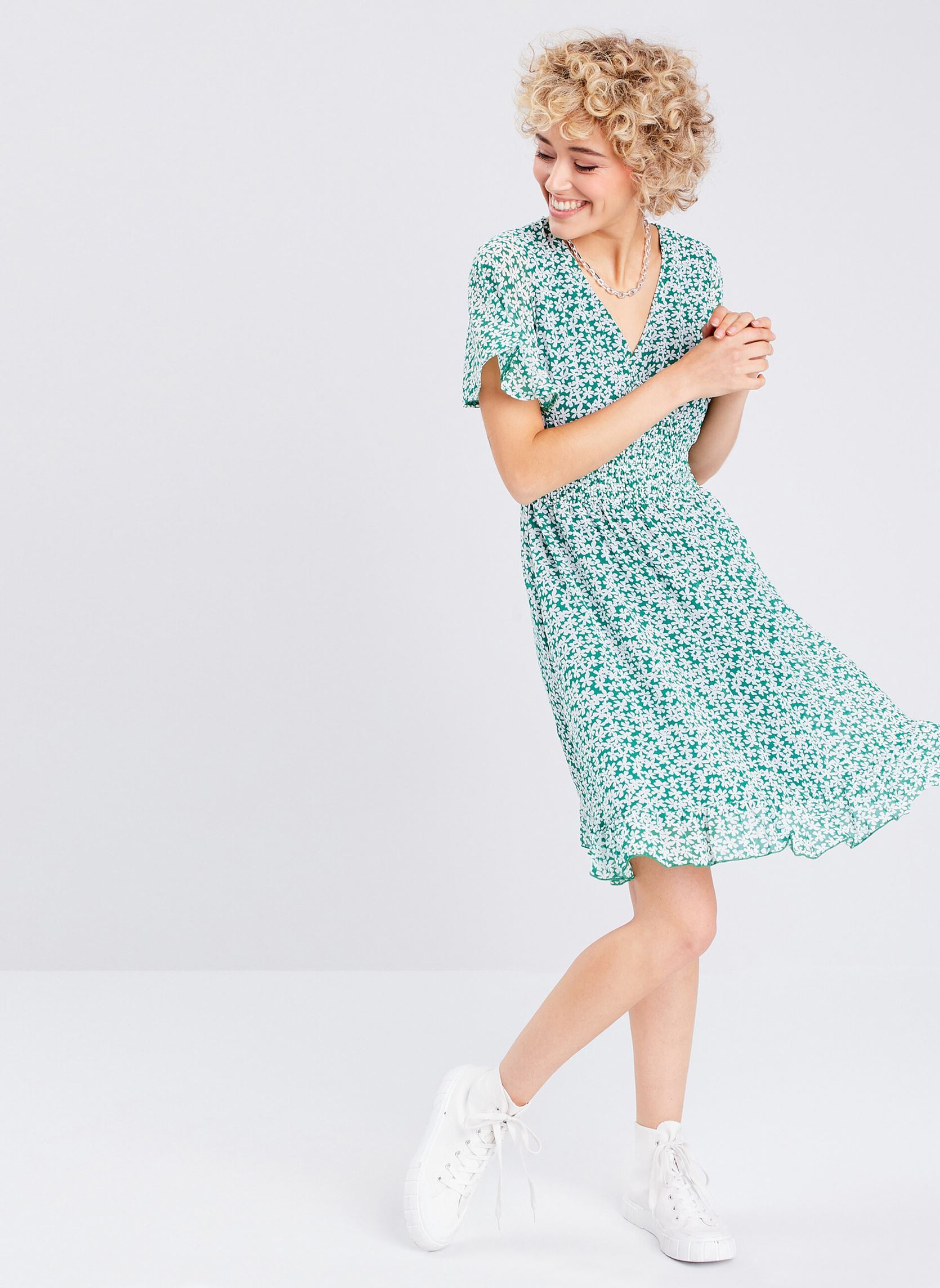 Kleider ROSMOCUTE damen grün Cache Cache Kleider ROSMOCUTE damen grün BI-FLORIVIERA-G