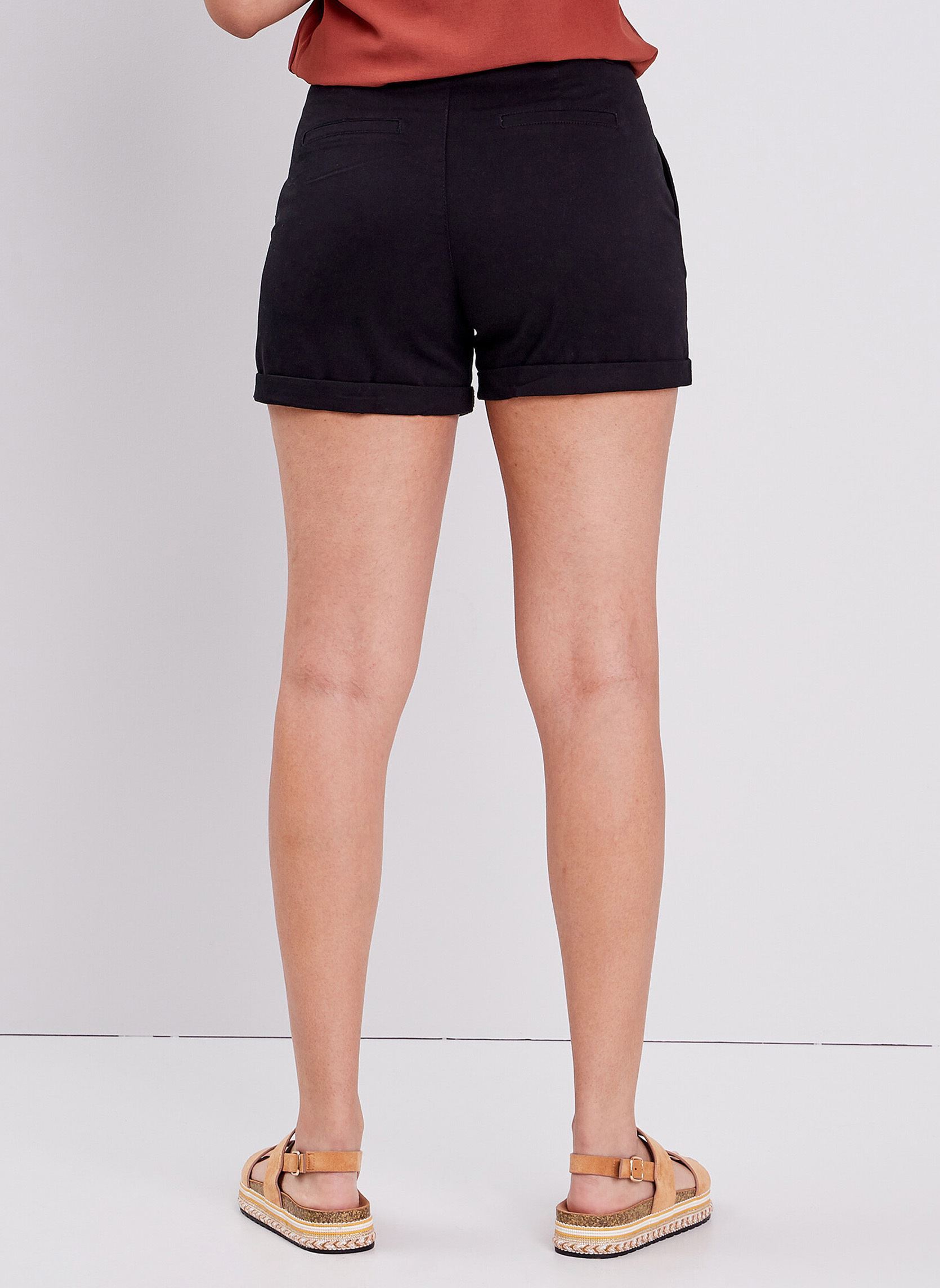 Shorts SHOCHINO femme noir Cache Cache Shorts SHOCHINO femme noir JET BLACK