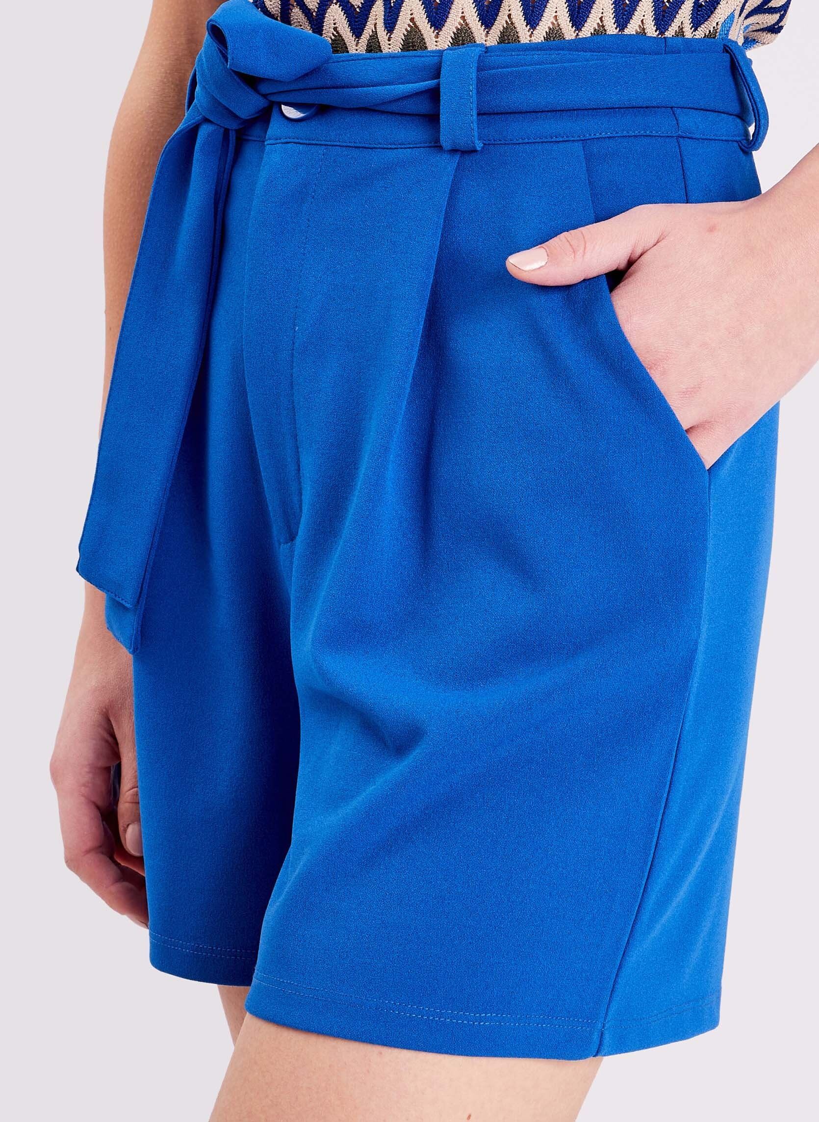 Shorts SHOCEREM dames blauw Cache Cache Shorts SHOCEREM dames blauw BLUE IOLITE