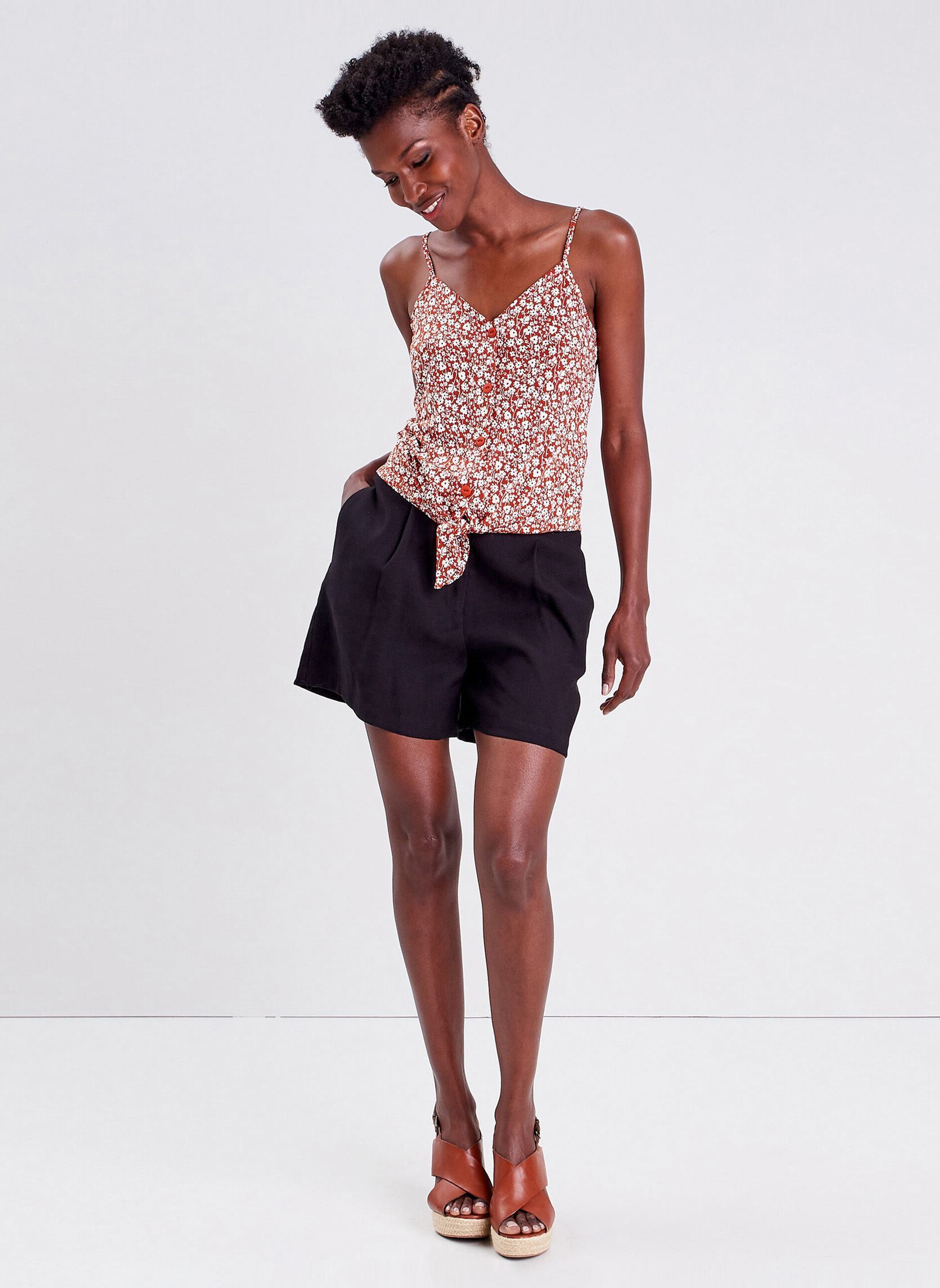 Shorts SHOFLUNYL femme noir Cache Cache Shorts SHOFLUNYL femme noir JET BLACK