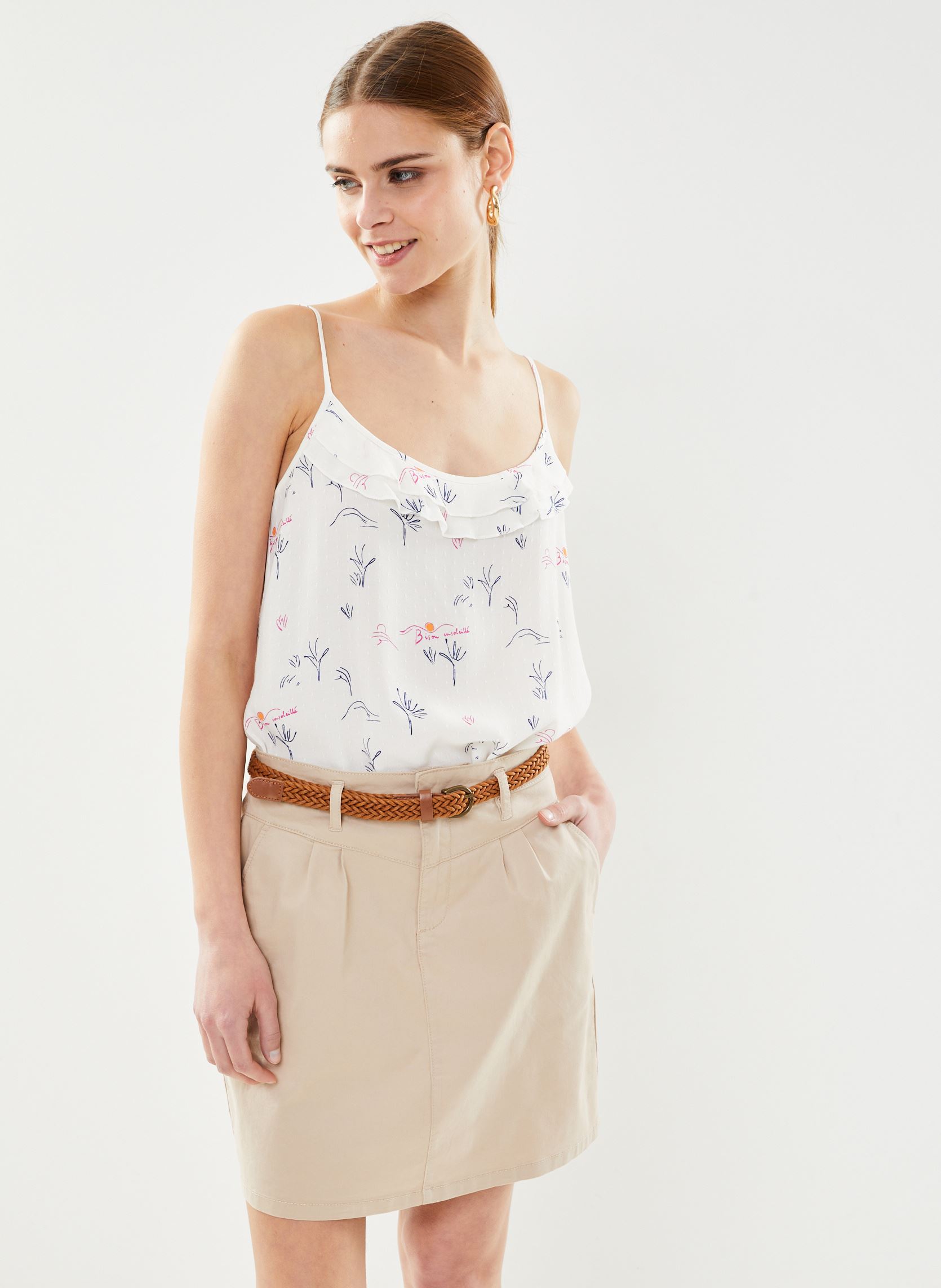 Kurze Röcke JUCHINO damen beige Cache Cache Kurze Röcke JUCHINO damen beige DOESKIN