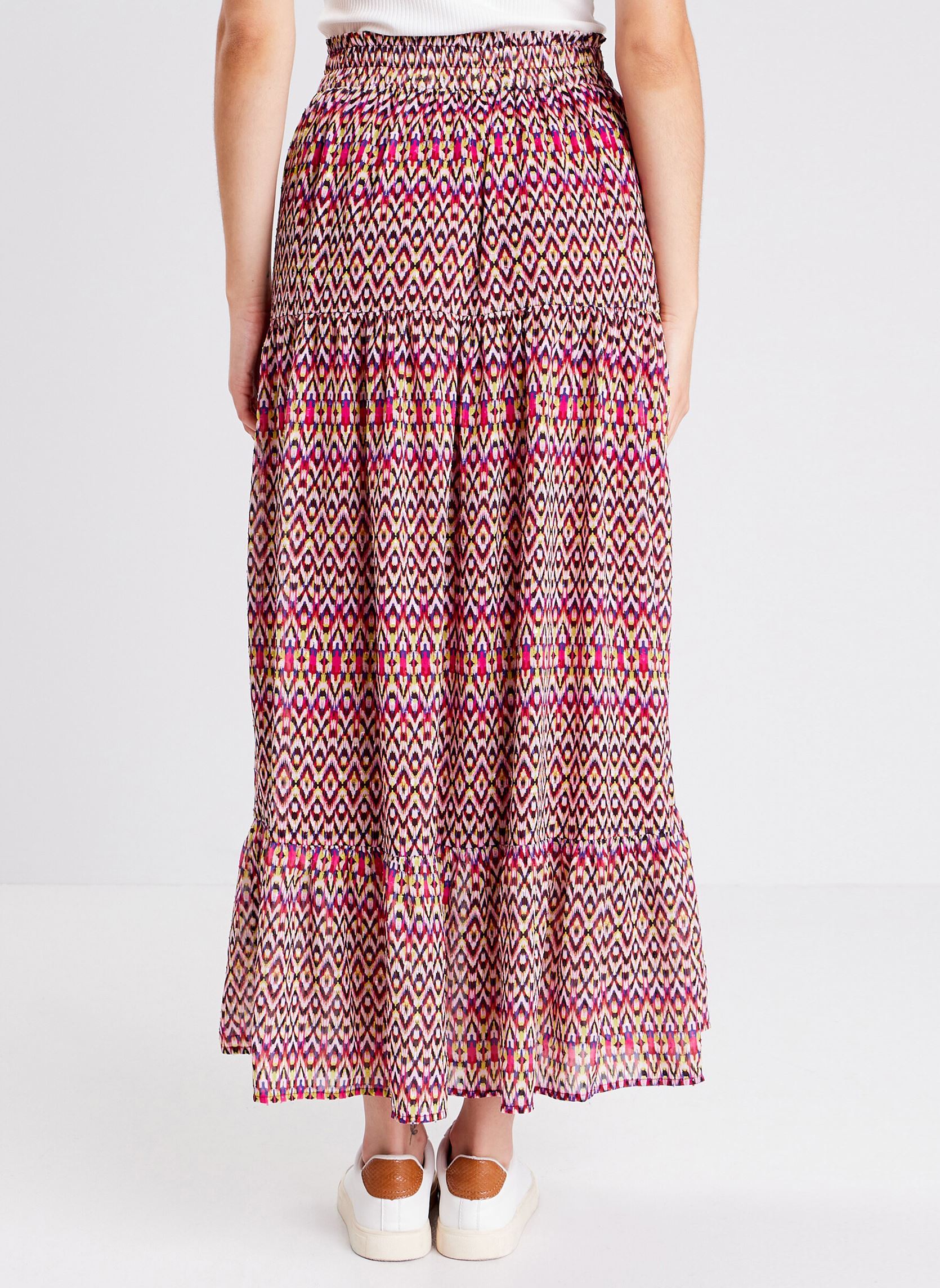 Lange rokken JUPONLO2 dames roze Cache Cache Lange rokken JUPONLO2 dames roze ETH-SUNNYKAT-P