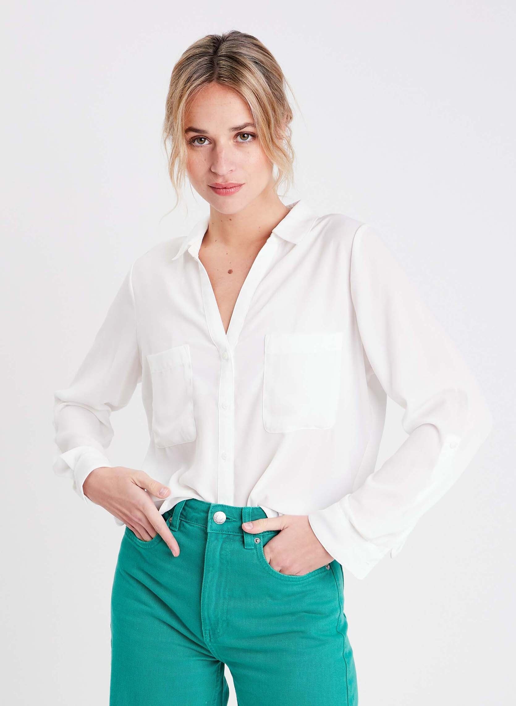 Chemises CHEMCISICA femme blanc Cache Cache Chemises CHEMCISICA femme blanc CLOUD DANCER