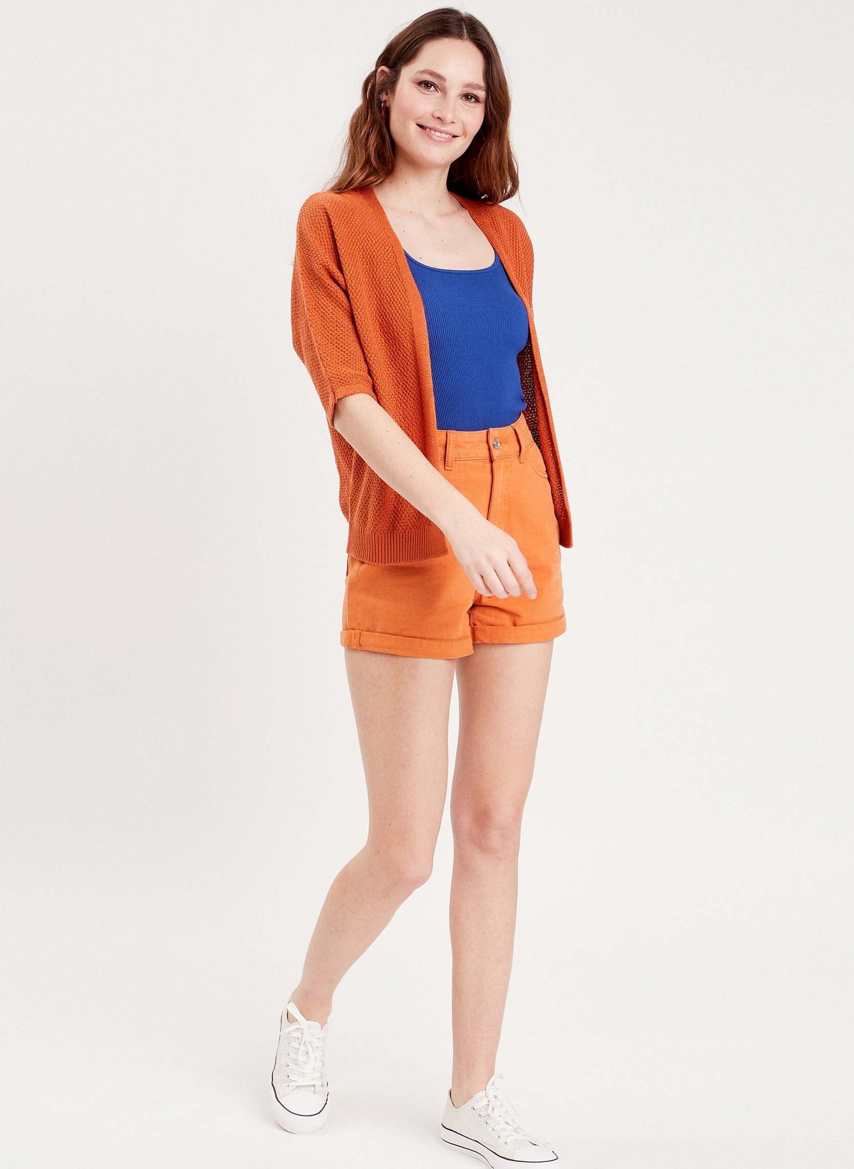 Gilets CHAUVGIL femme orange Cache Cache Gilets CHAUVGIL femme orange TOMATO CREAM