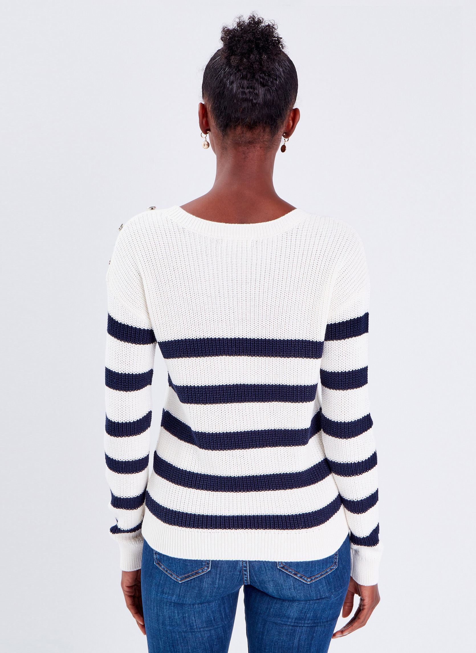 Pulls BOUTPERL femme bleu Cache Cache Pulls BOUTPERL femme bleu NAVY BLAZER