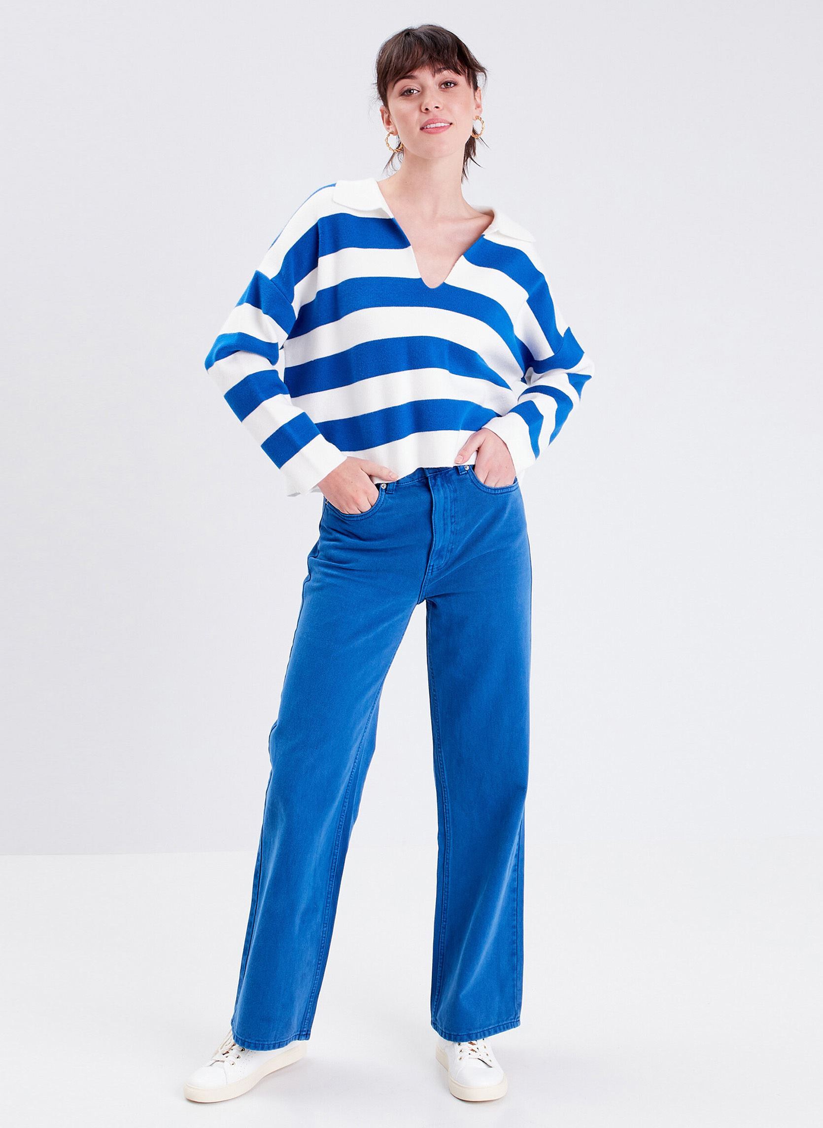 Truien POLOFANTASY dames wit Cache Cache Truien POLOFANTASY dames wit ECRU