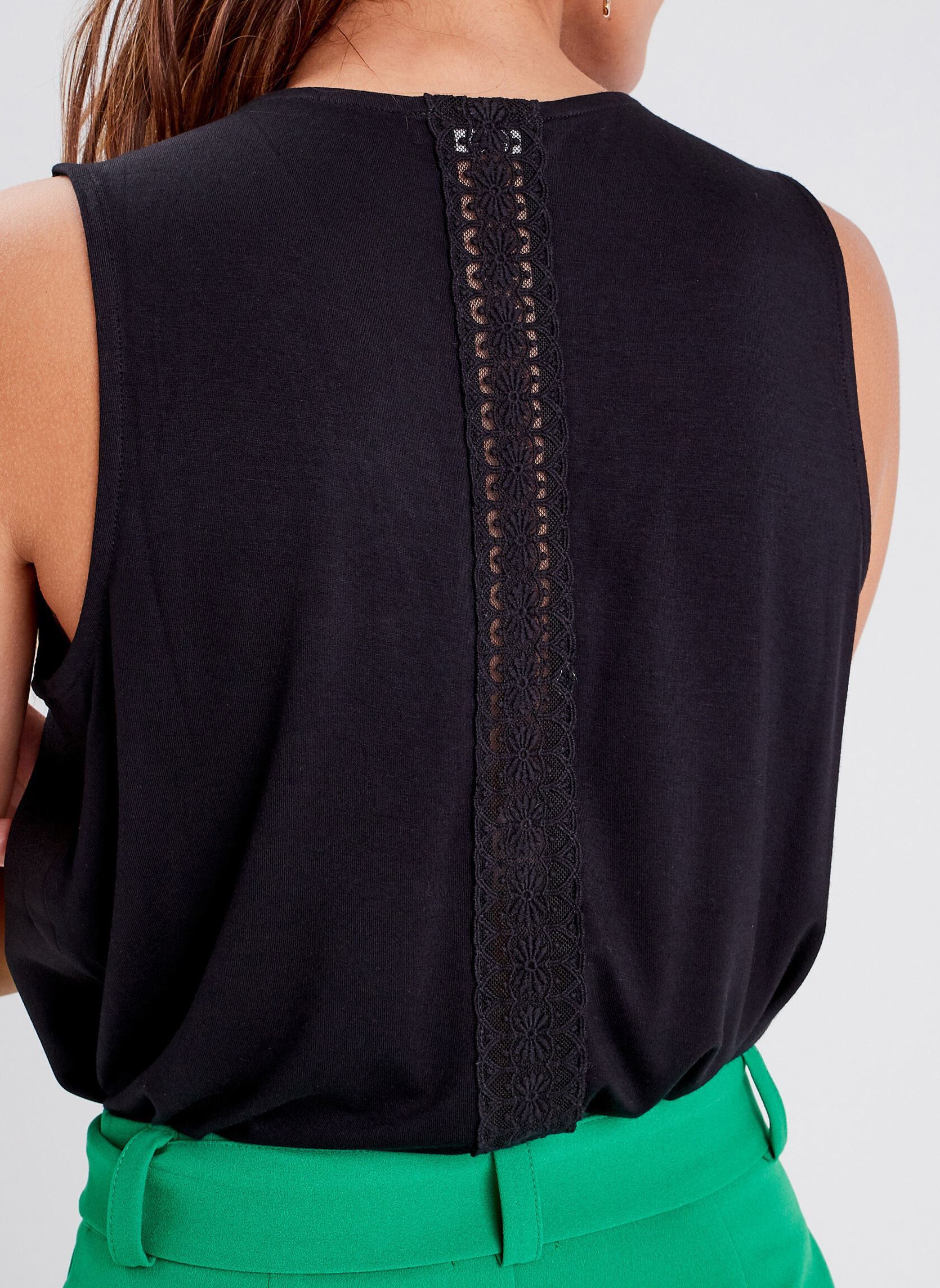 Tops DPAULNOVO femme noir Cache Cache Tops DPAULNOVO femme noir JET BLACK