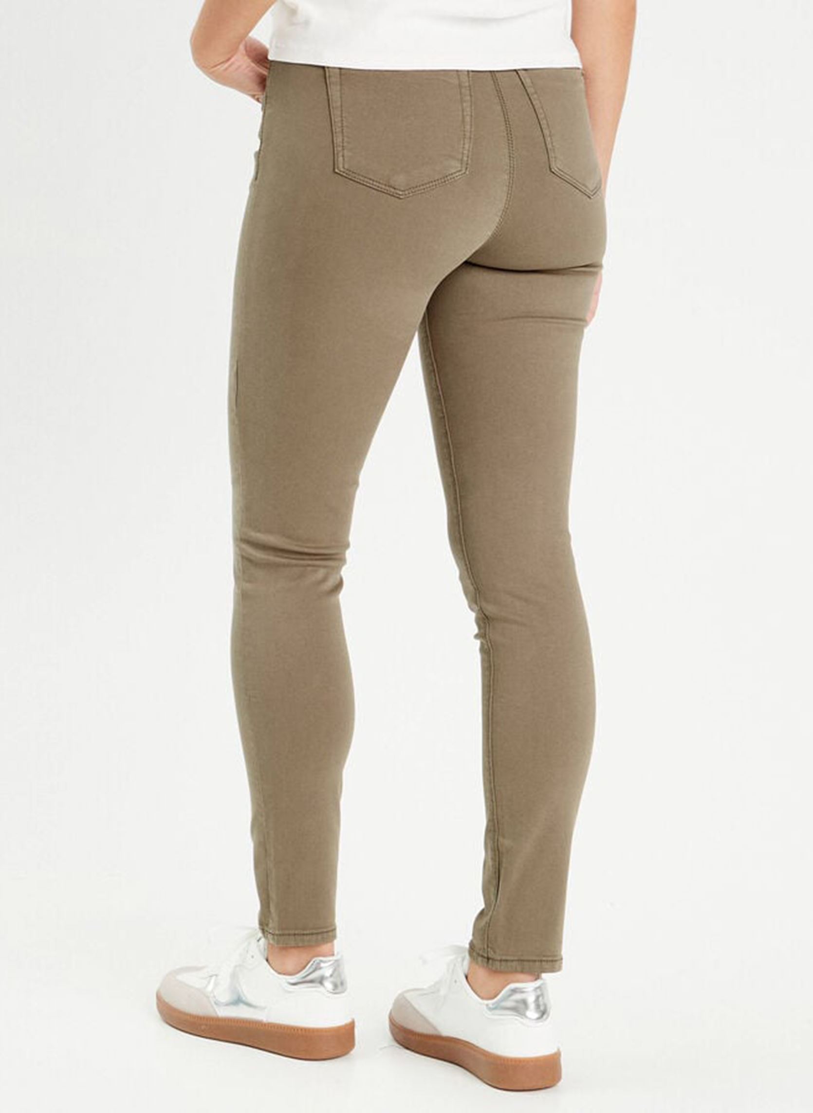 Pantalons slim SHANGNO-TYCO femme vert Cache Cache Pantalons slim SHANGNO-TYCO femme vert SEA TURTLE