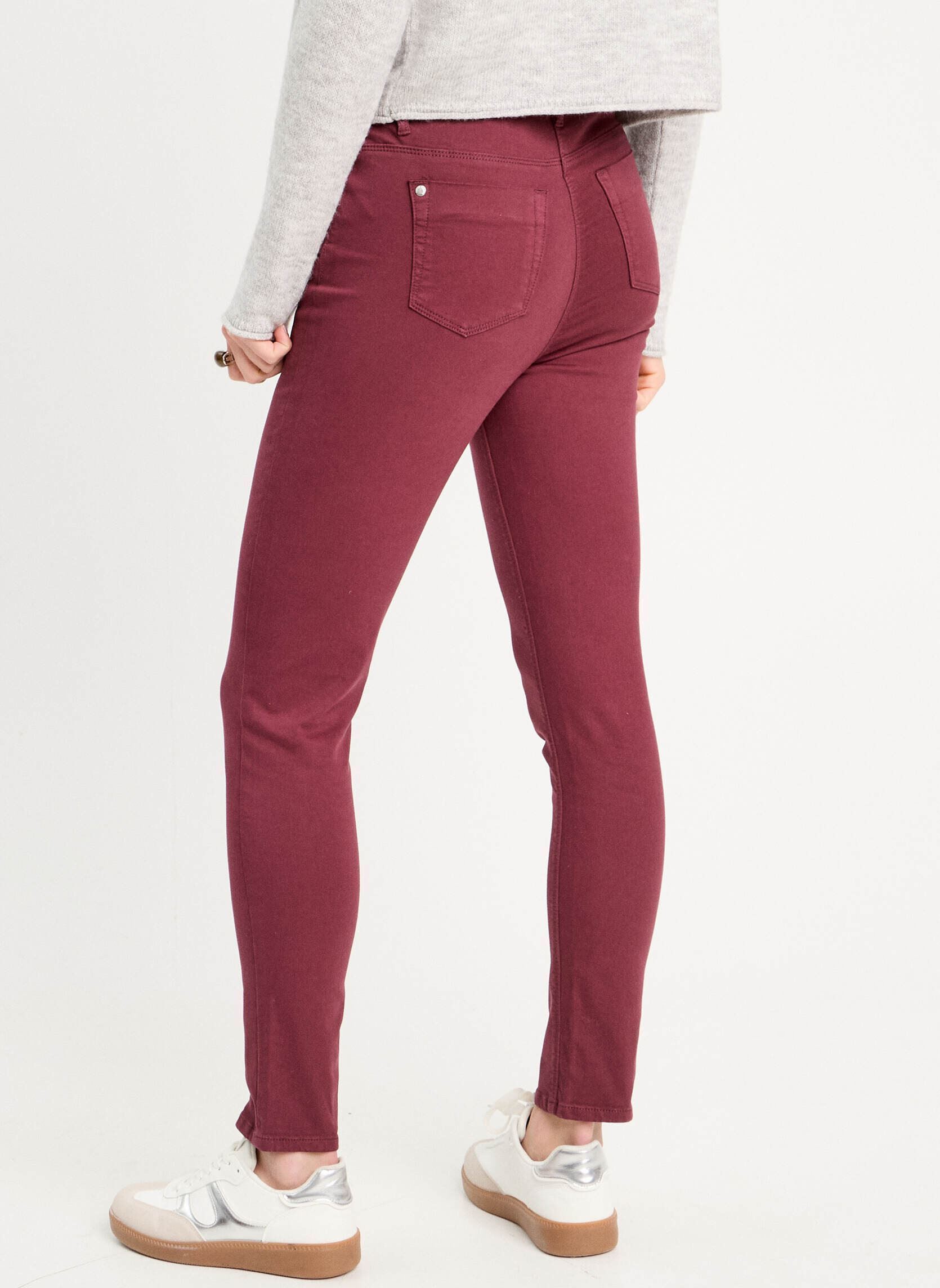 Pantaloni slim SHANGNO-TYCO donna viola Cache Cache Pantaloni slim SHANGNO-TYCO donna viola PORT ROYALE