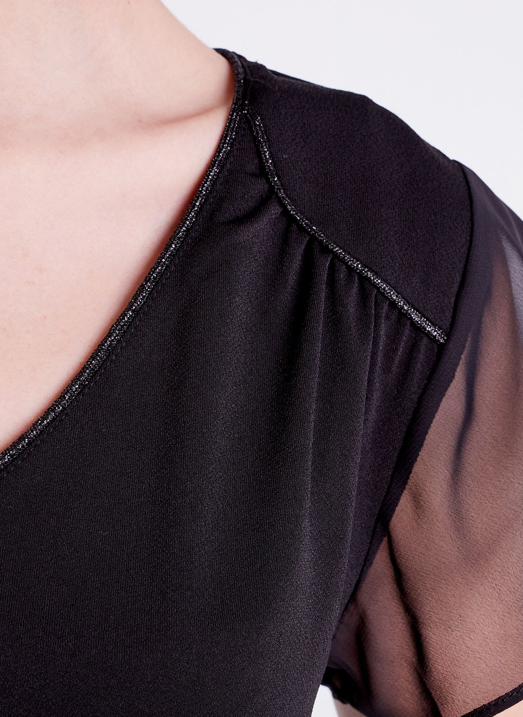 Tops KCREZNEW damen schwarz Cache Cache Tops KCREZNEW damen schwarz JET BLACK