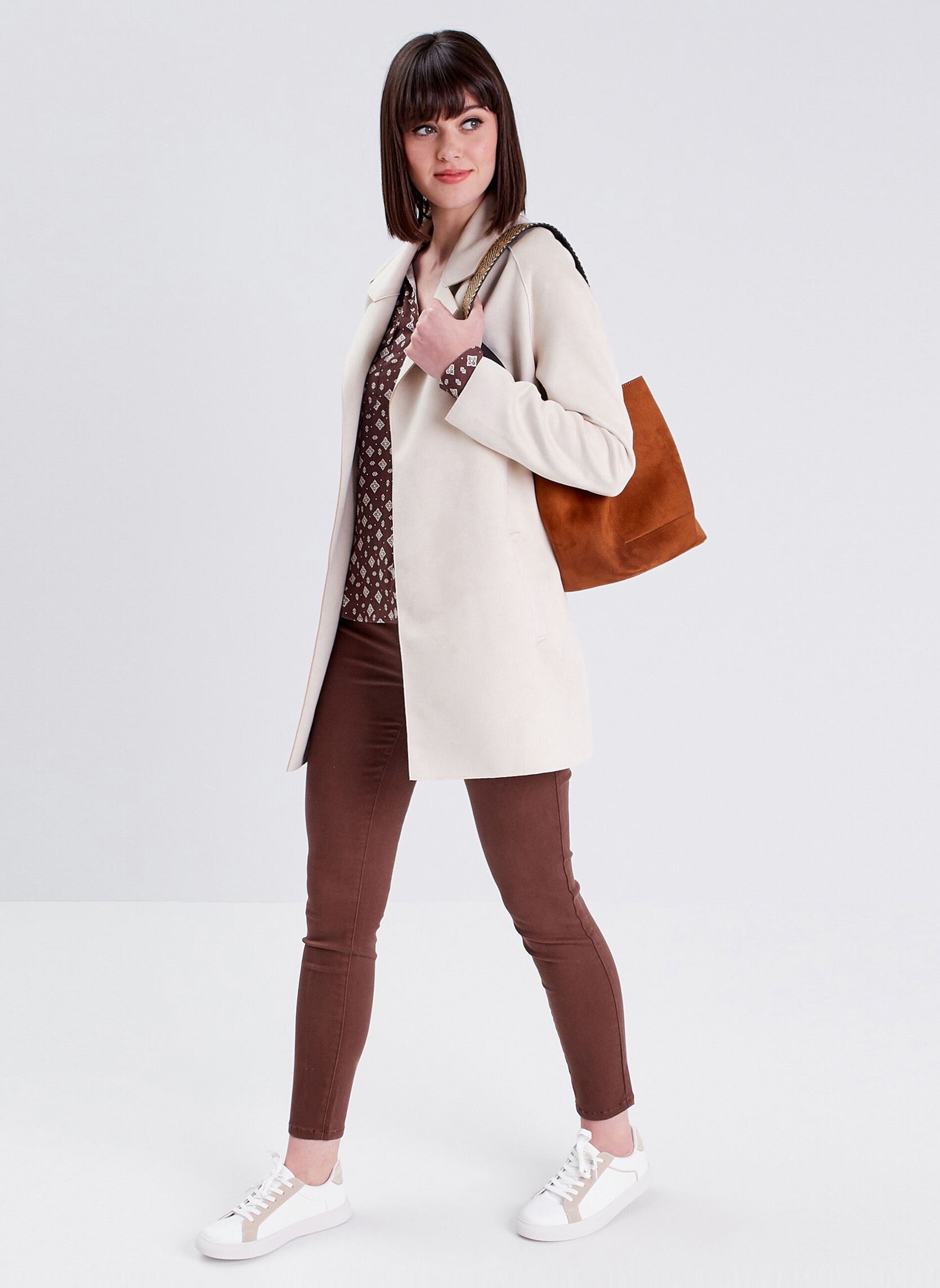 Trenchcoats TREVESUED dames beige Cache Cache Trenchcoats TREVESUED dames beige SEMOLINA