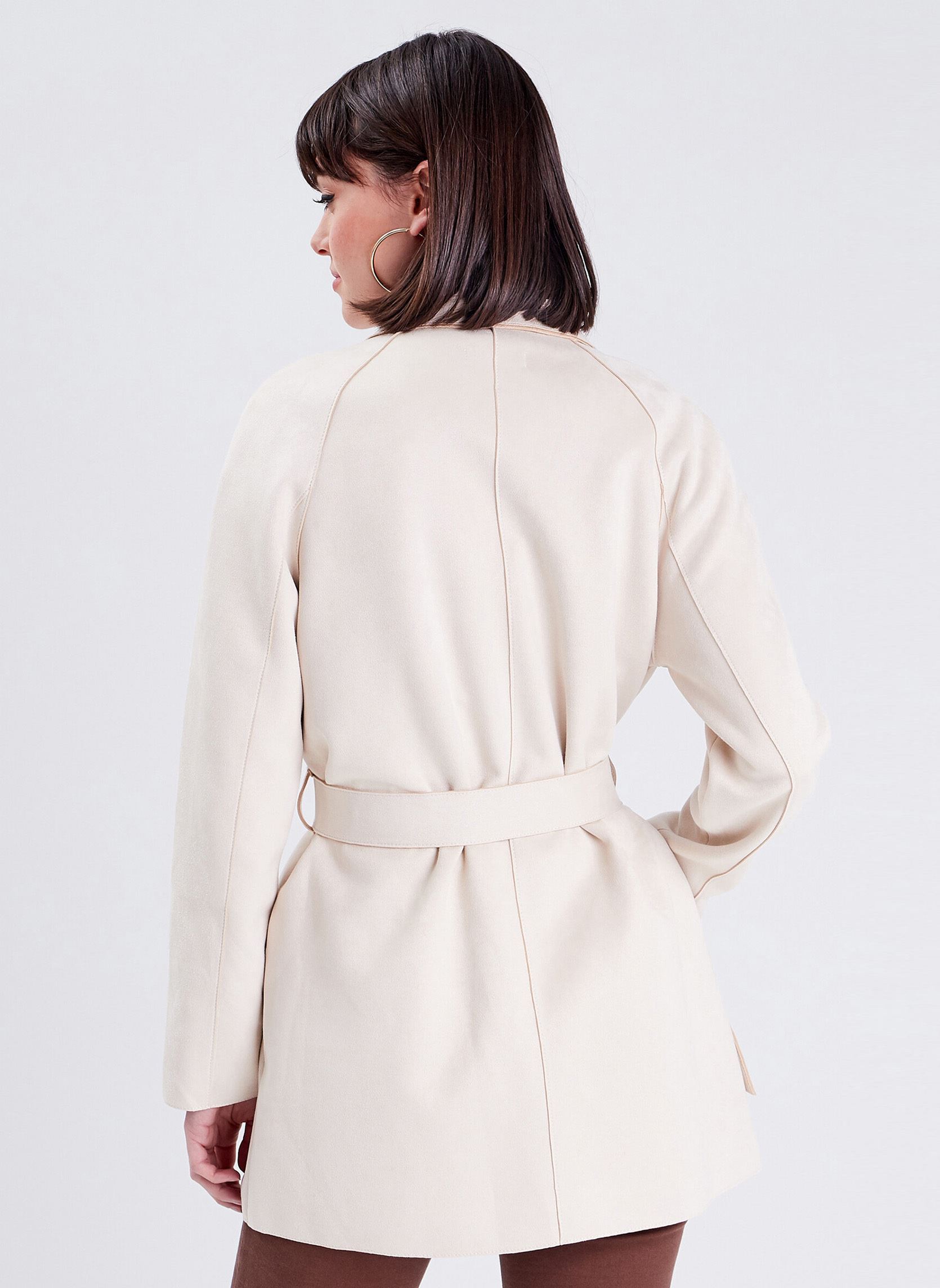 Trenchcoats TREVESUED dames beige Cache Cache Trenchcoats TREVESUED dames beige SEMOLINA