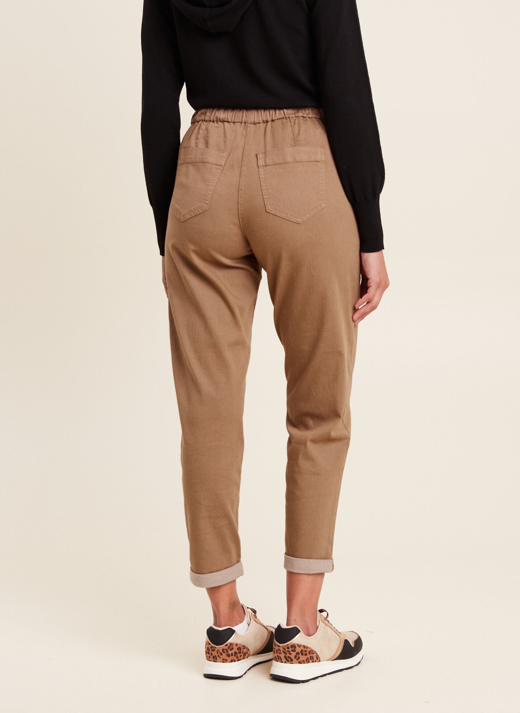 Chino broeken PEBAT dames bruin Bréal Chino broeken PEBAT dames bruin MALT BALL