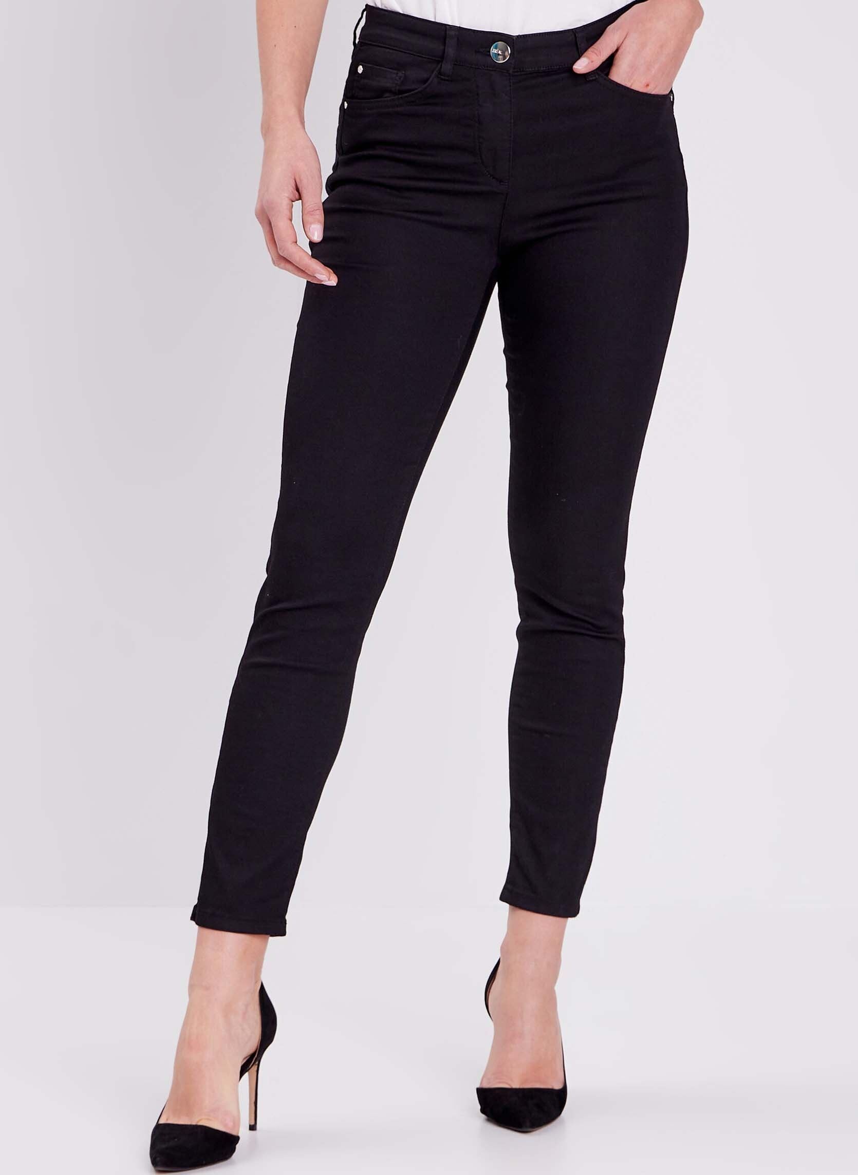 Pantalons slim PESUBLIME femme noir Bréal Pantalons slim PESUBLIME femme noir Jet black
