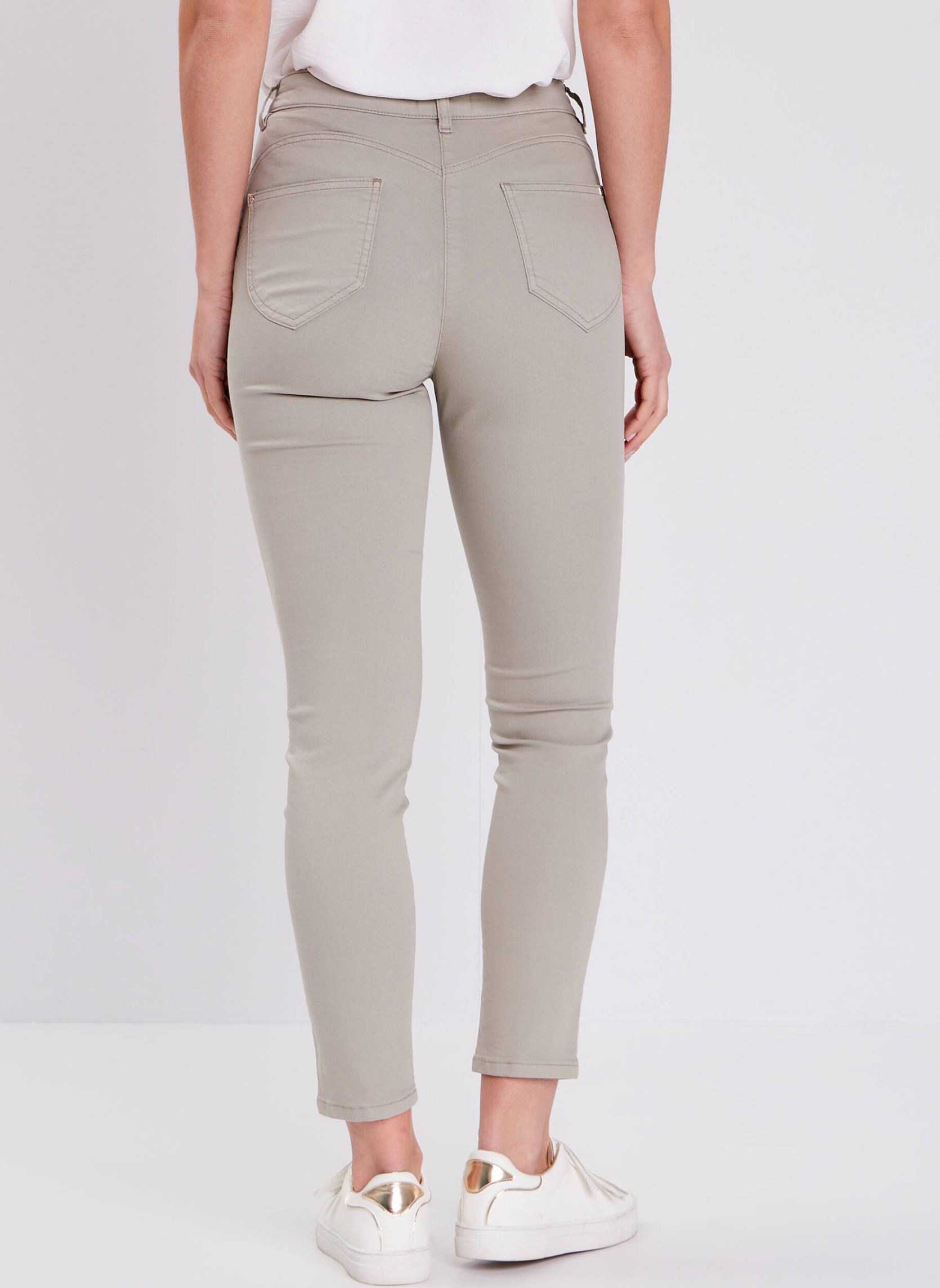 Pantalons slim PESUBLIME femme vert Bréal Pantalons slim PESUBLIME femme vert SHADOW