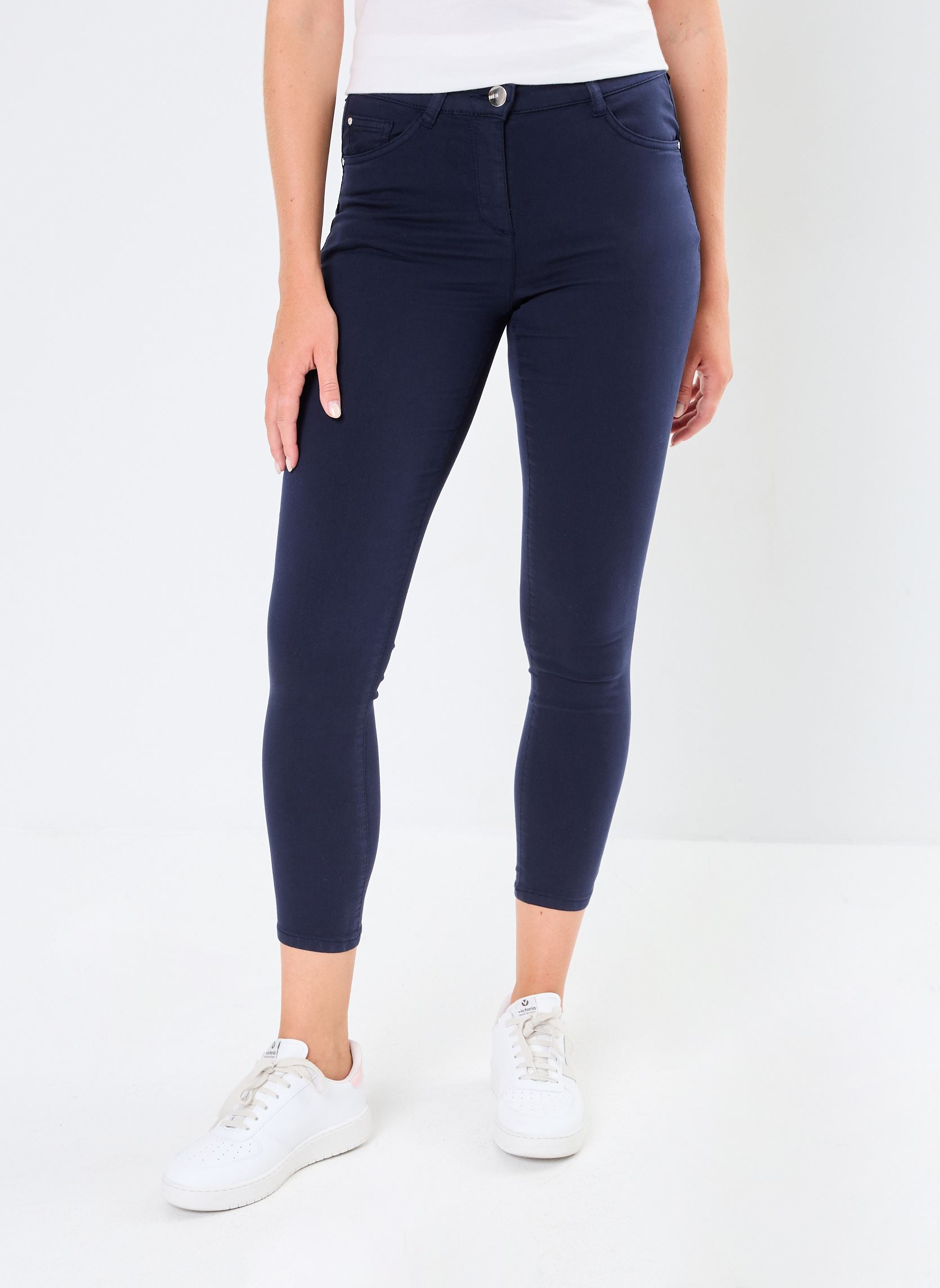 Slim Fit Hosen PESUBLIME damen blau Bréal Slim Fit Hosen PESUBLIME damen blau Peacoat