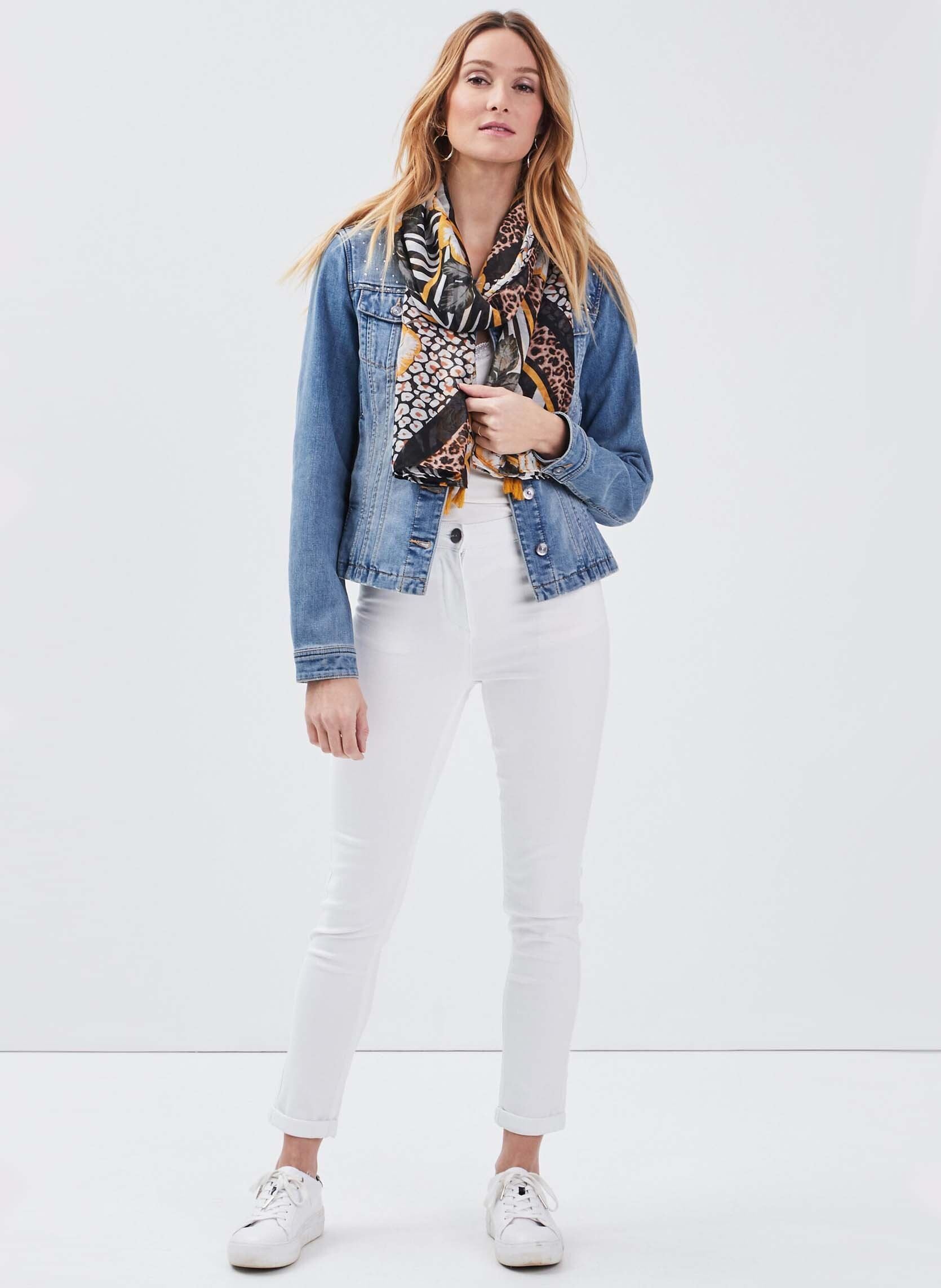 Slim Fit und Skinny Jeans PETOPINEWB damen weiß Bréal Slim Fit und Skinny Jeans PETOPINEWB damen weiß BRILLIANT WHITE