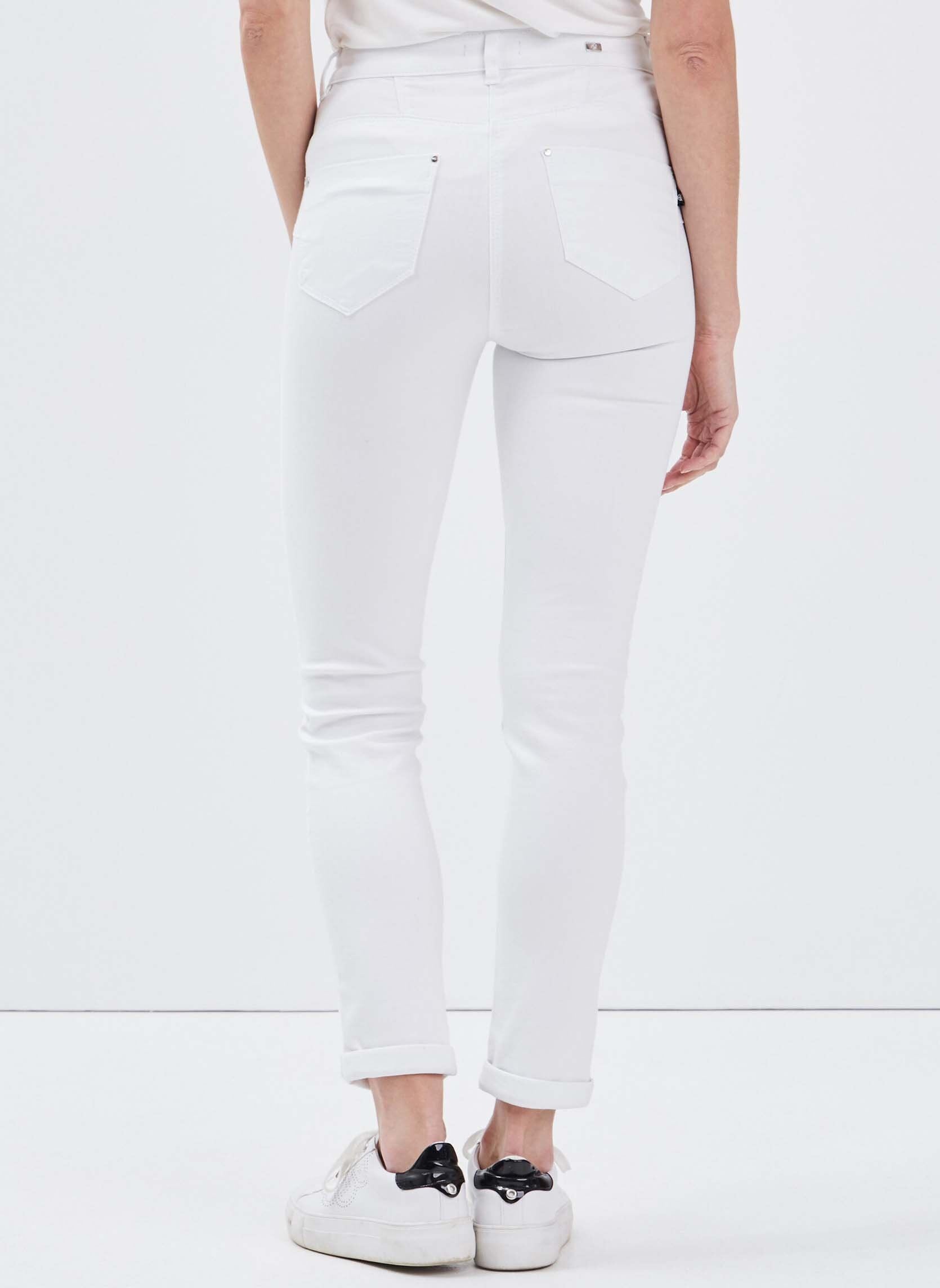 Slim Fit und Skinny Jeans PETOPINEWB damen weiß Bréal Slim Fit und Skinny Jeans PETOPINEWB damen weiß BRILLIANT WHITE