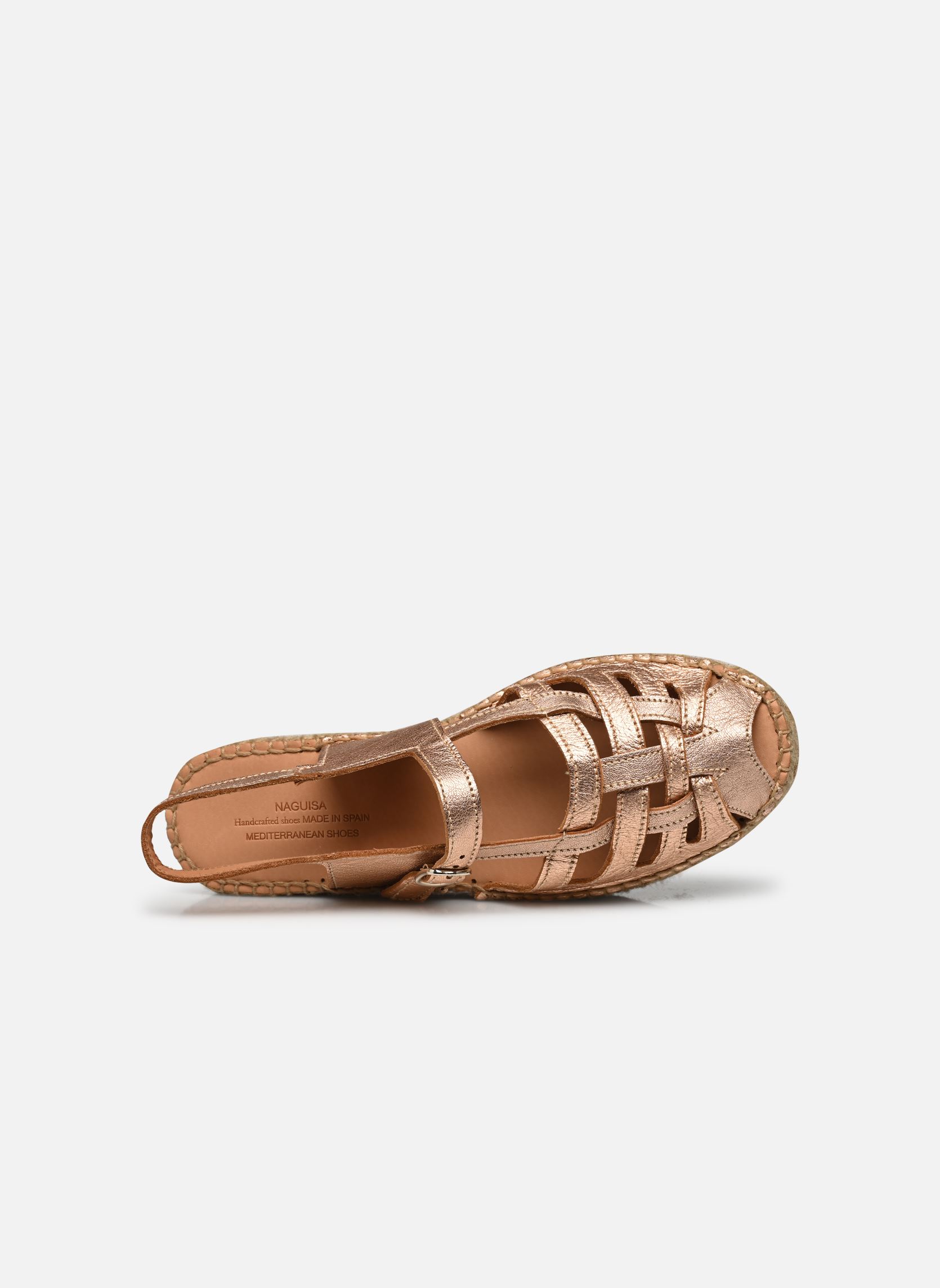 Espadrilles compensées et plateformes Thalis Double femme rose Naguisa Espadrilles compensées et plateformes Thalis Double femme rose ROSE