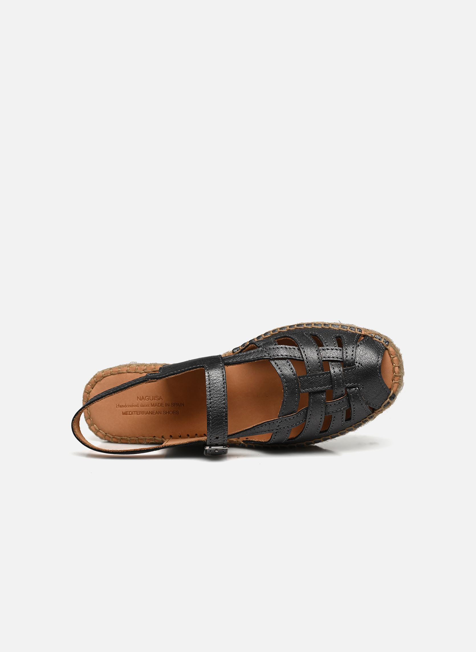 Espadrilles compensées et plateformes Thalis Double femme argent Naguisa Espadrilles compensées et plateformes Thalis Double femme argent GREY METAL