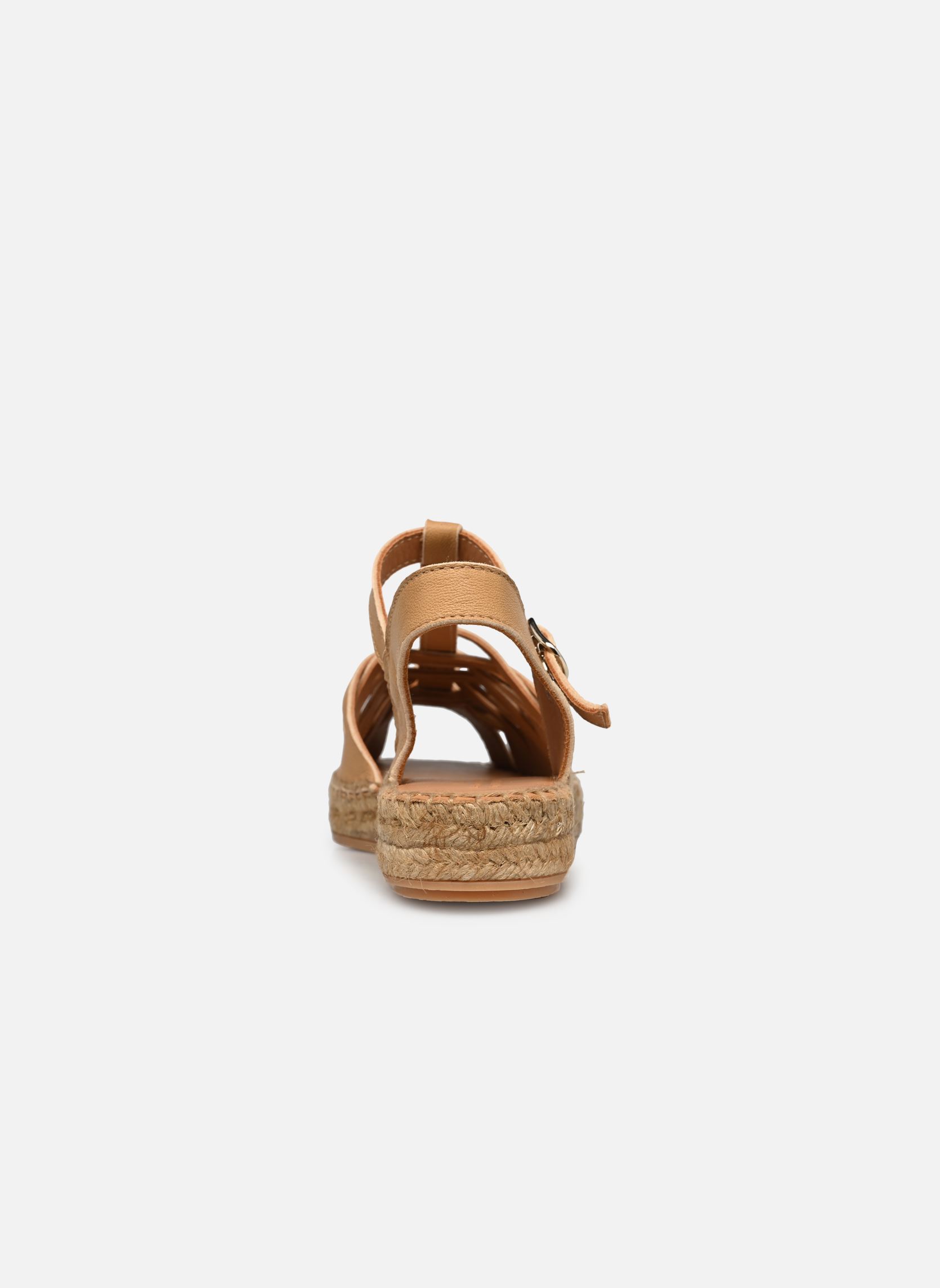 Espadrilles plates Fois femme marron Naguisa Espadrilles plates Fois femme marron CAMEL