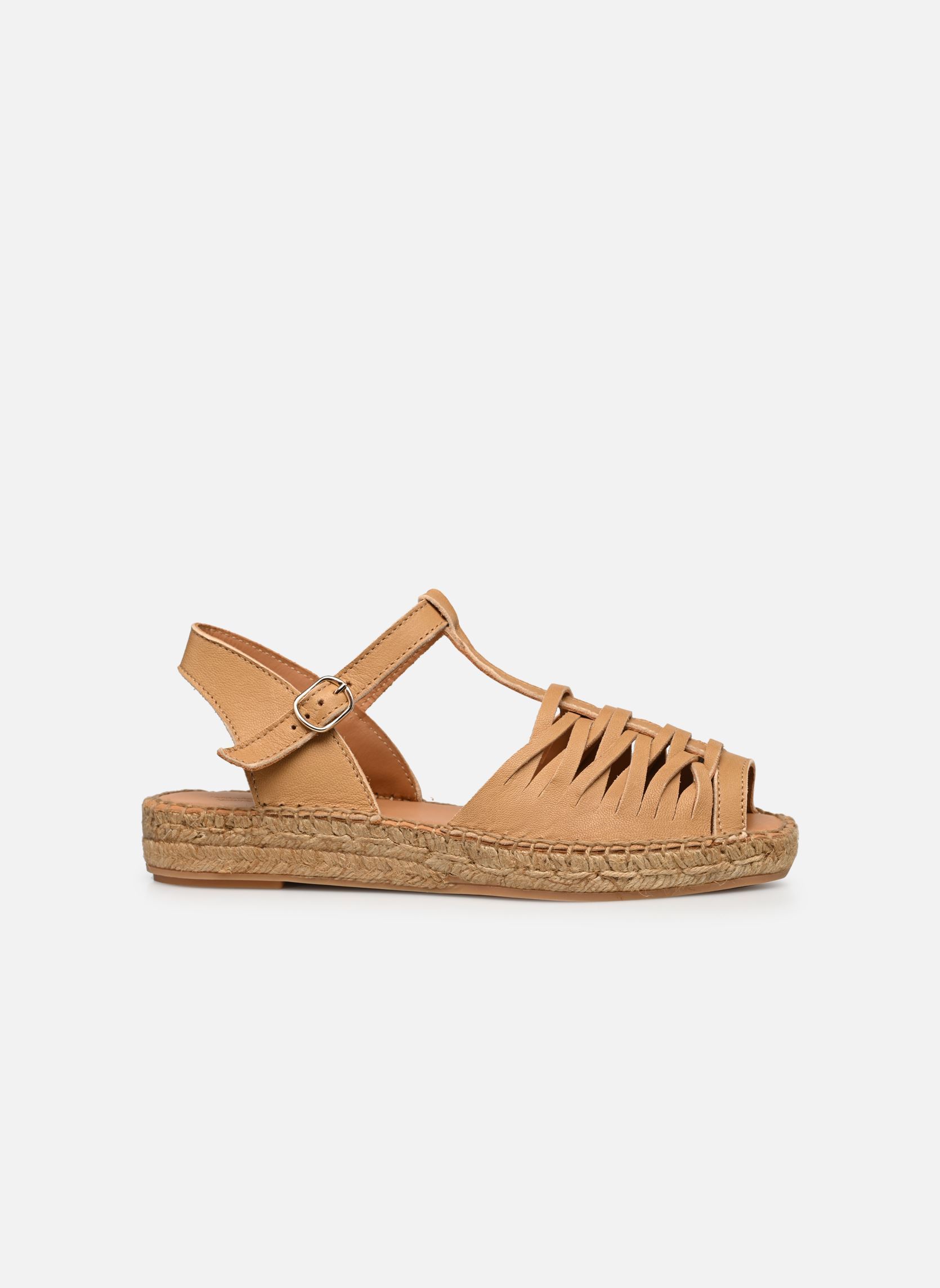Espadrilles plates Fois femme marron Naguisa Espadrilles plates Fois femme marron CAMEL