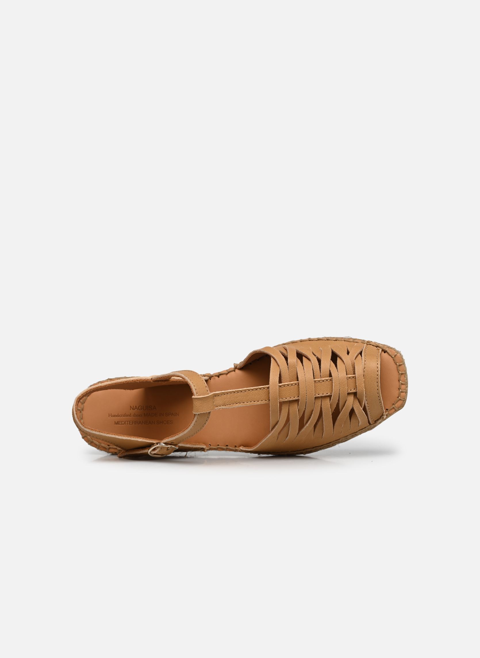 Espadrilles plates Fois femme marron Naguisa Espadrilles plates Fois femme marron CAMEL