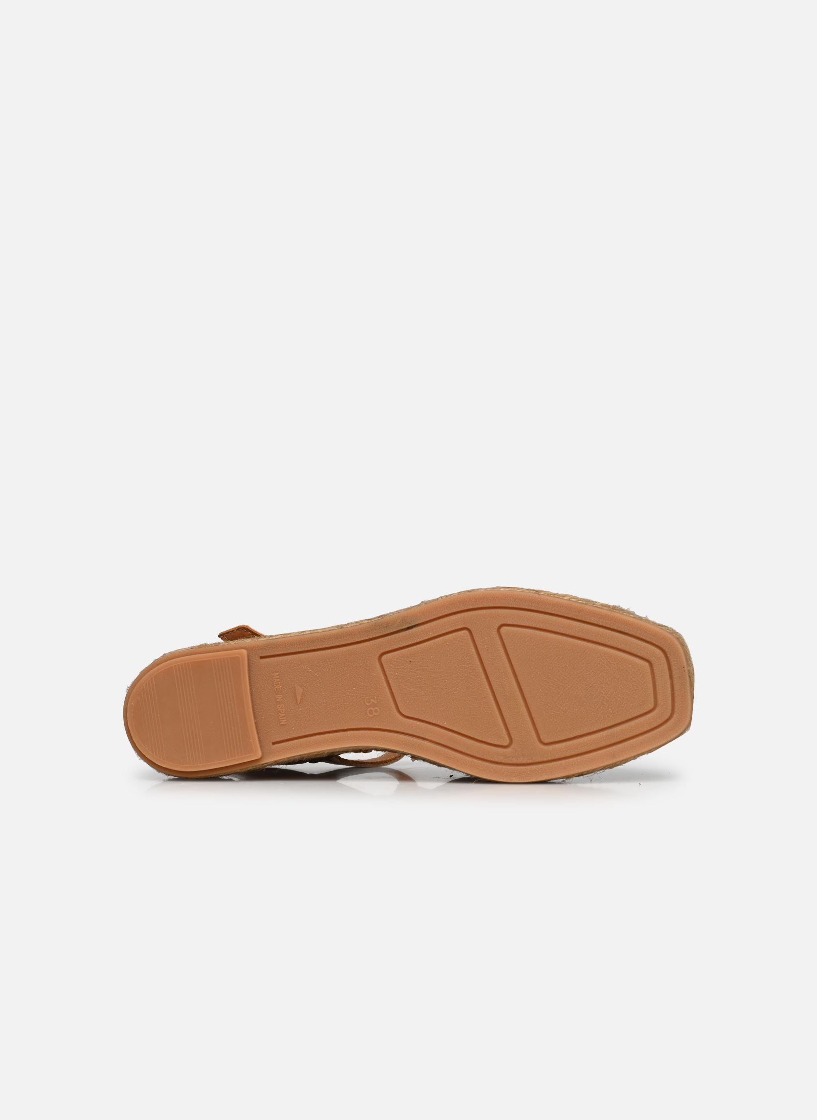 Espadrilles plates Fois femme marron Naguisa Espadrilles plates Fois femme marron CAMEL