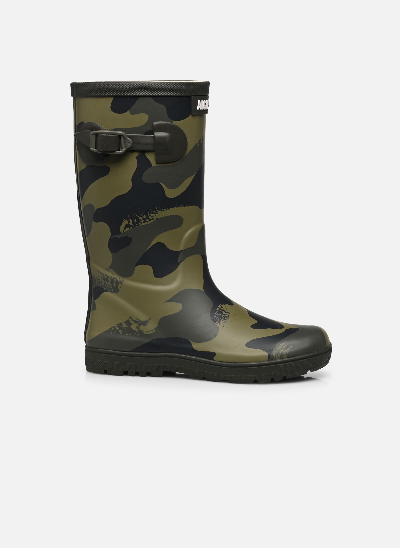 Gummistiefel Woody-Pop Pt 2 jungen grün Aigle Gummistiefel Woody-Pop Pt 2 jungen grün Camou/Kaki