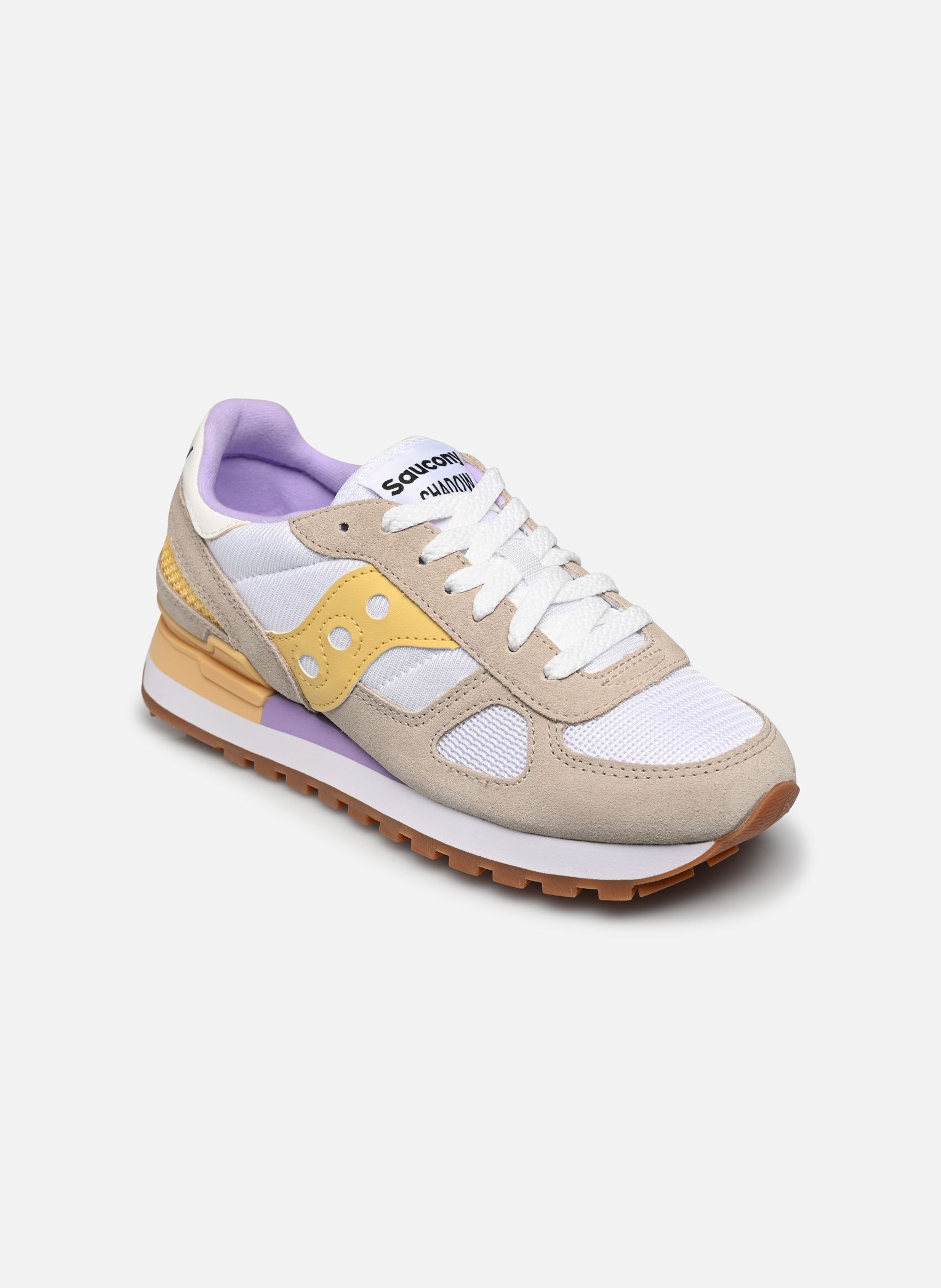 Lage sneakers Shadow Original dames wit Saucony Lage sneakers Shadow Original dames wit WHITE/YELLOW