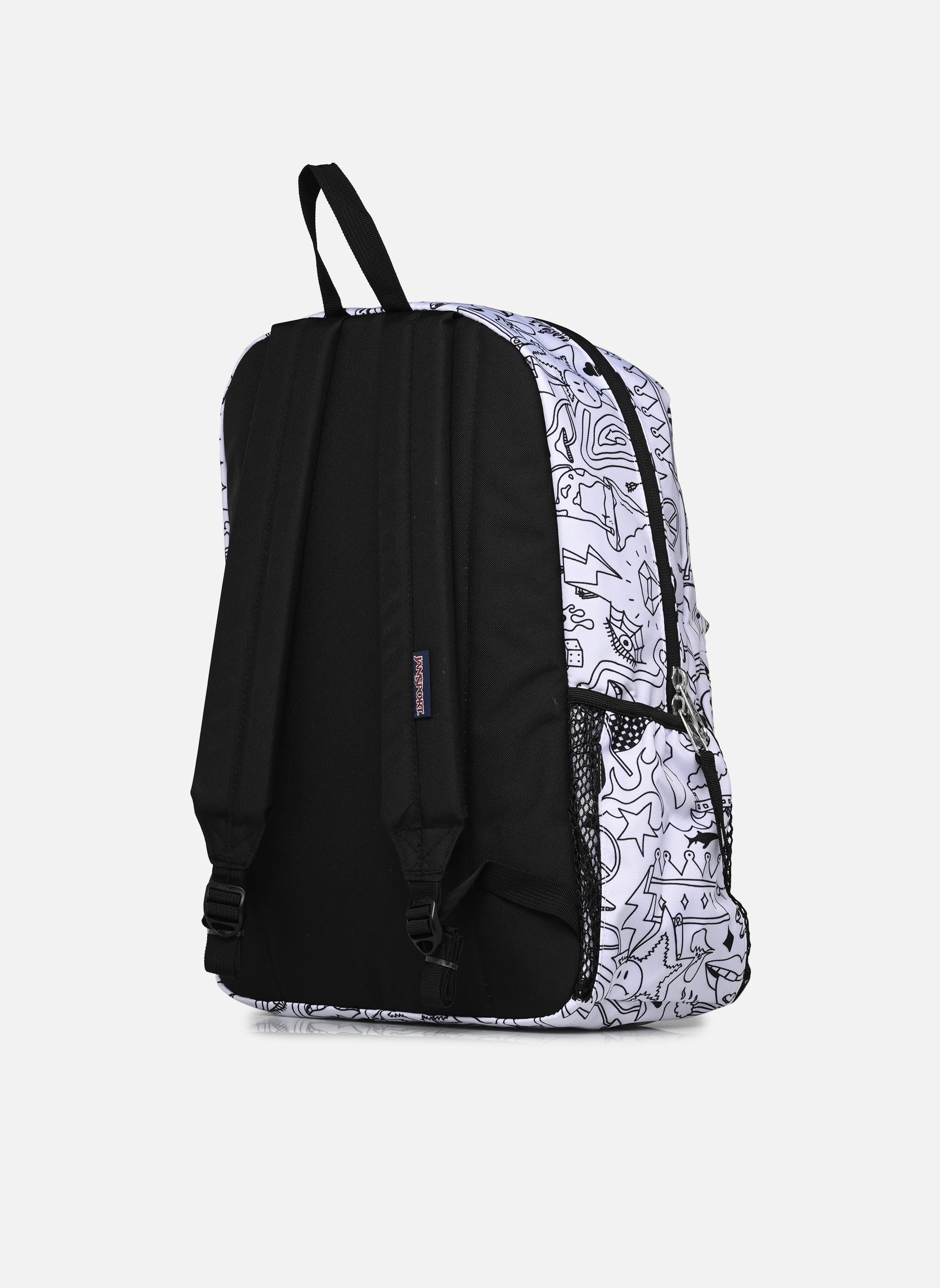 Sacs à dos Cross Town blanc Jansport Sacs à dos Cross Town blanc BROKEN BROADCAST