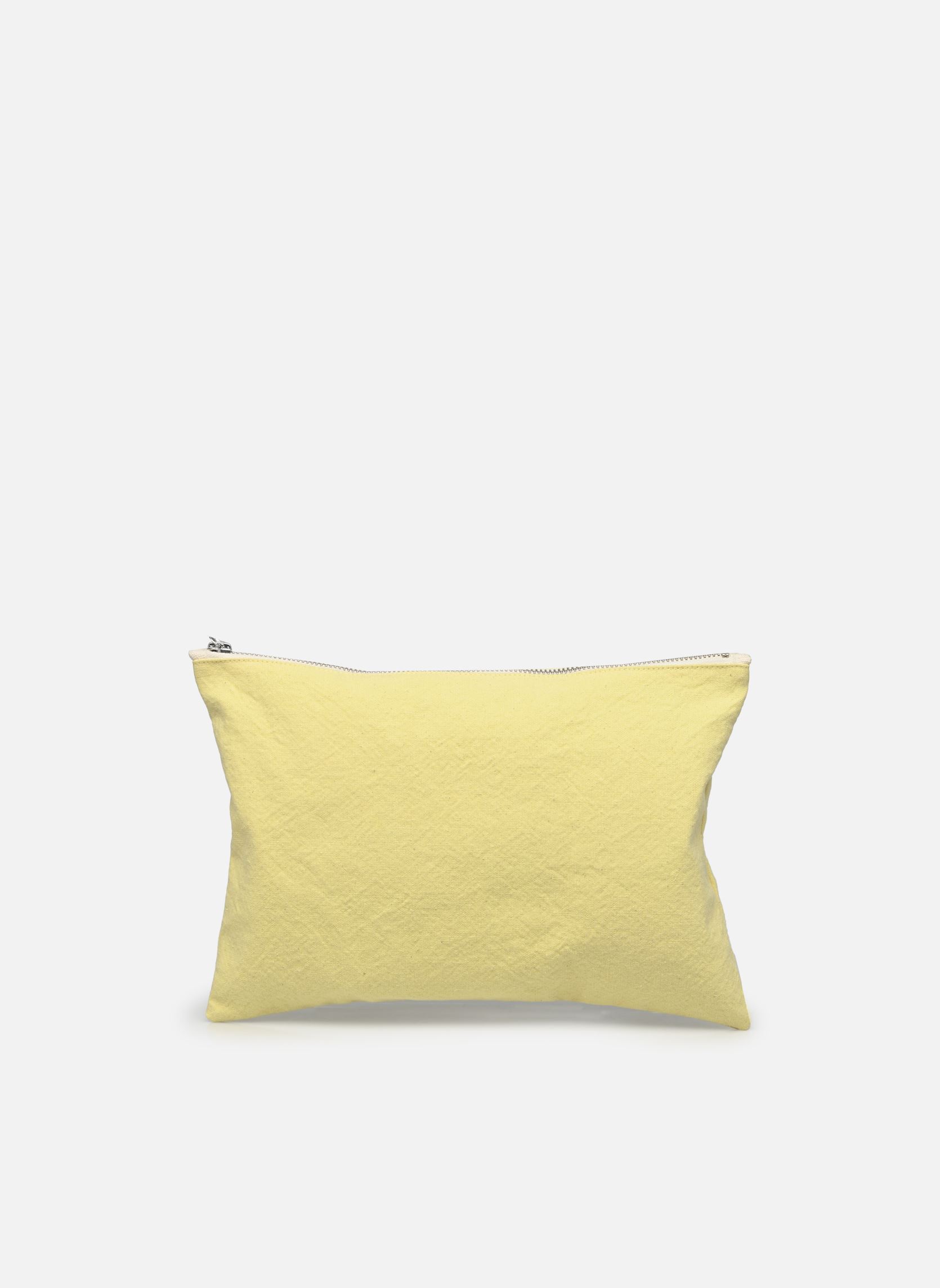 Bolsos de mano Barbette - The Cool Pouch- Recycled Cott mujer amarillo RIVE DROITE PARIS Bolsos de mano Barbette - The Cool Pouch- Recycled Cott mujer amarillo Butter