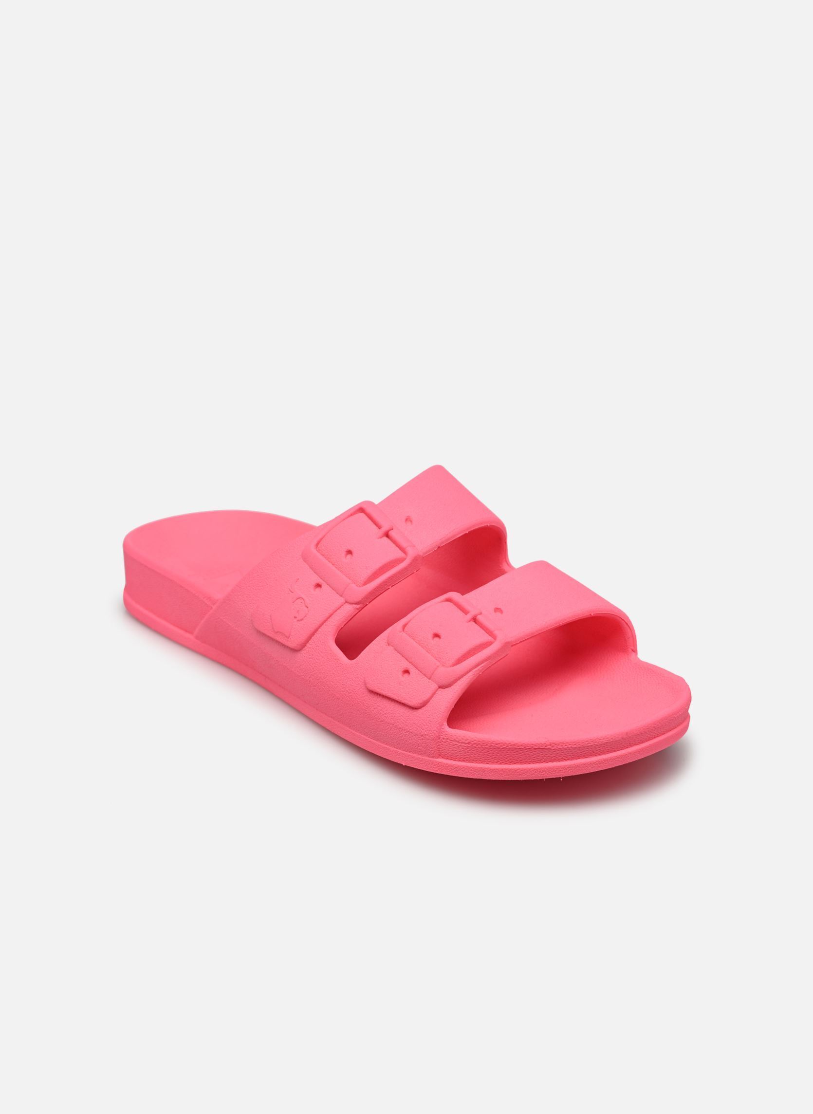 Pantoletten Bahia damen rosa Cacatoès Pantoletten Bahia damen rosa Pink Fluo