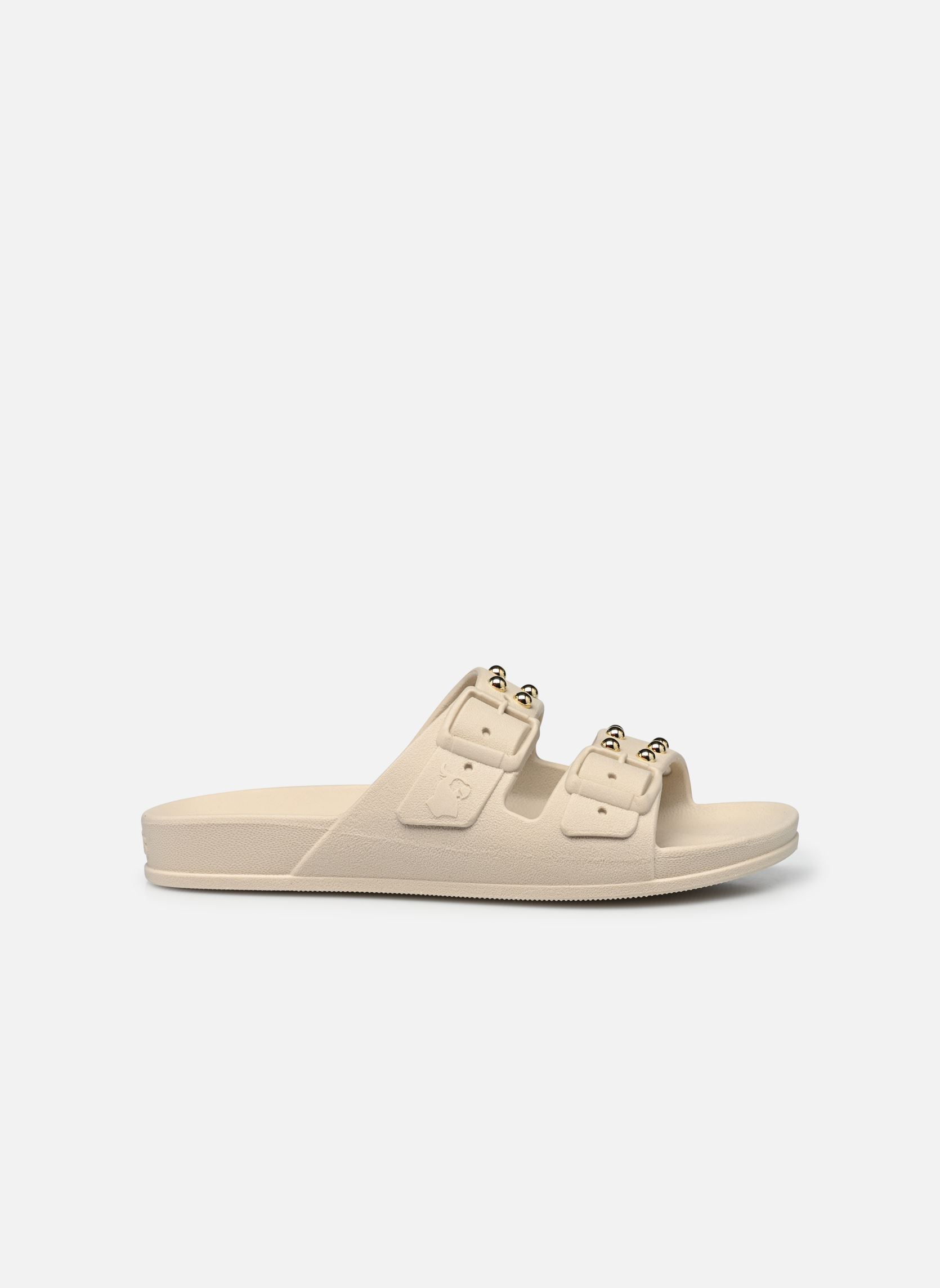 Pantoletten Florianopolis damen beige Cacatoès Pantoletten Florianopolis damen beige Craie