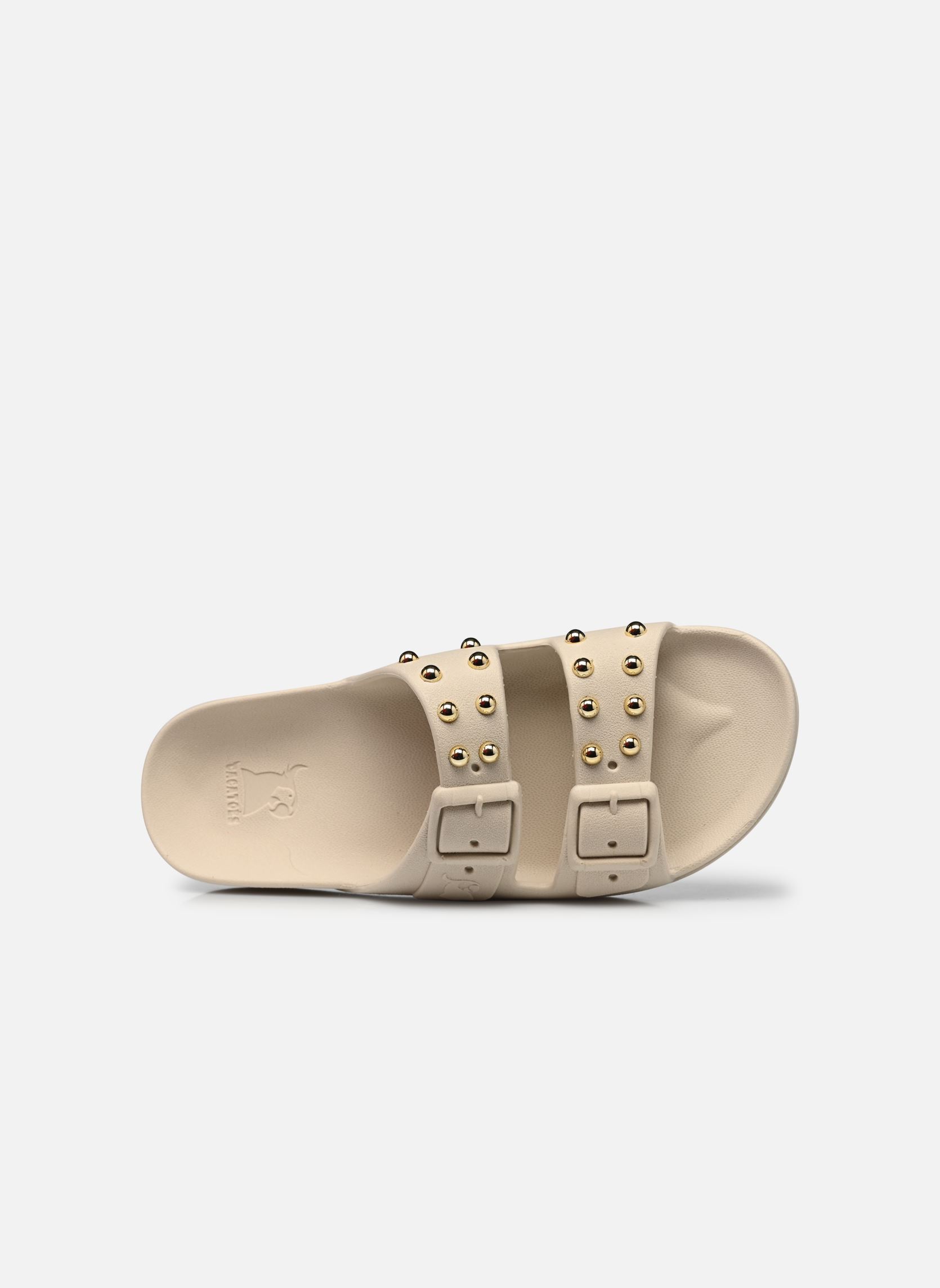 Pantoletten Florianopolis damen beige Cacatoès Pantoletten Florianopolis damen beige Craie